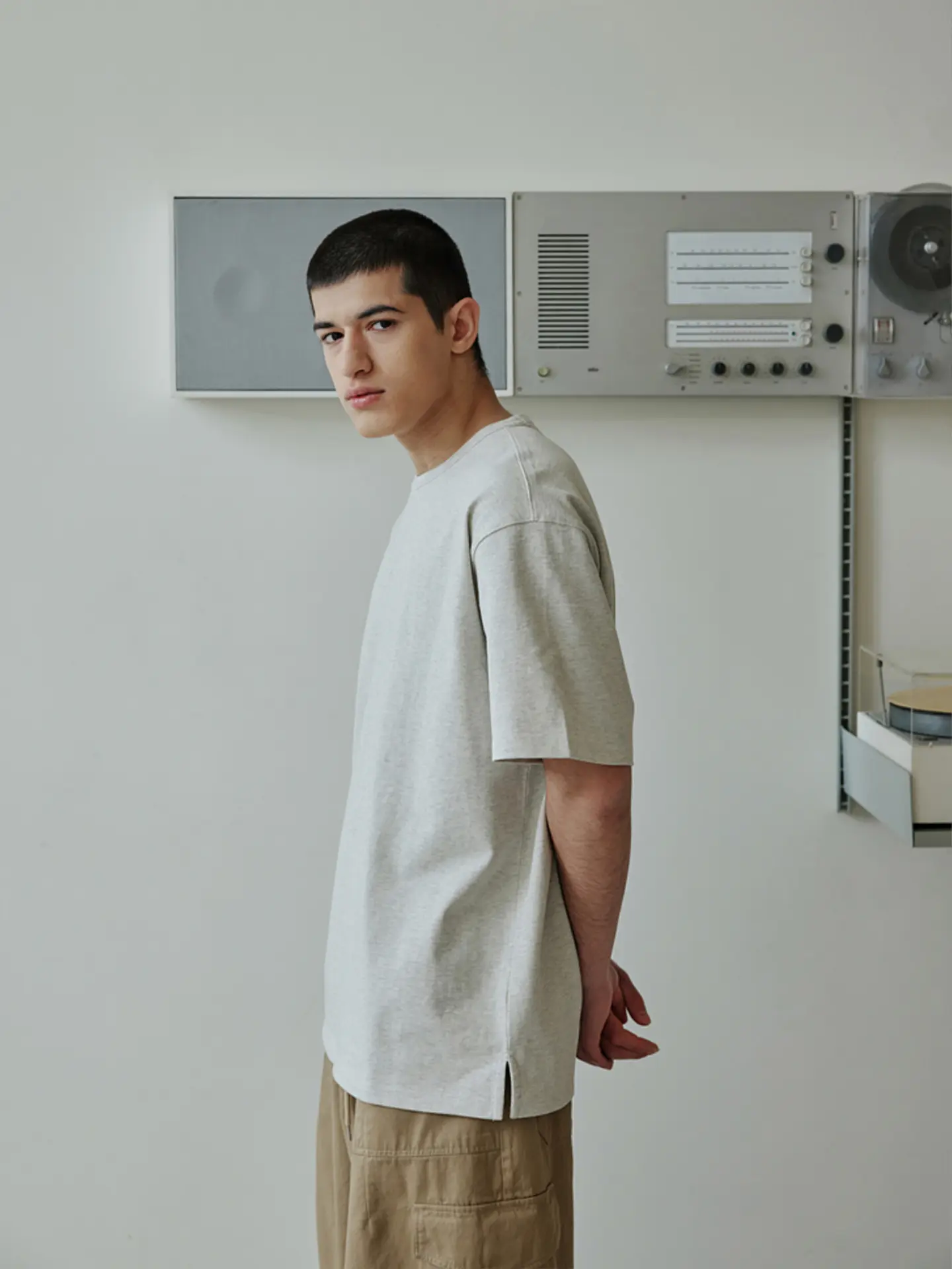 Футболка FrizmWORKS OG DOUBLE RIB OVERSIZED TEE white