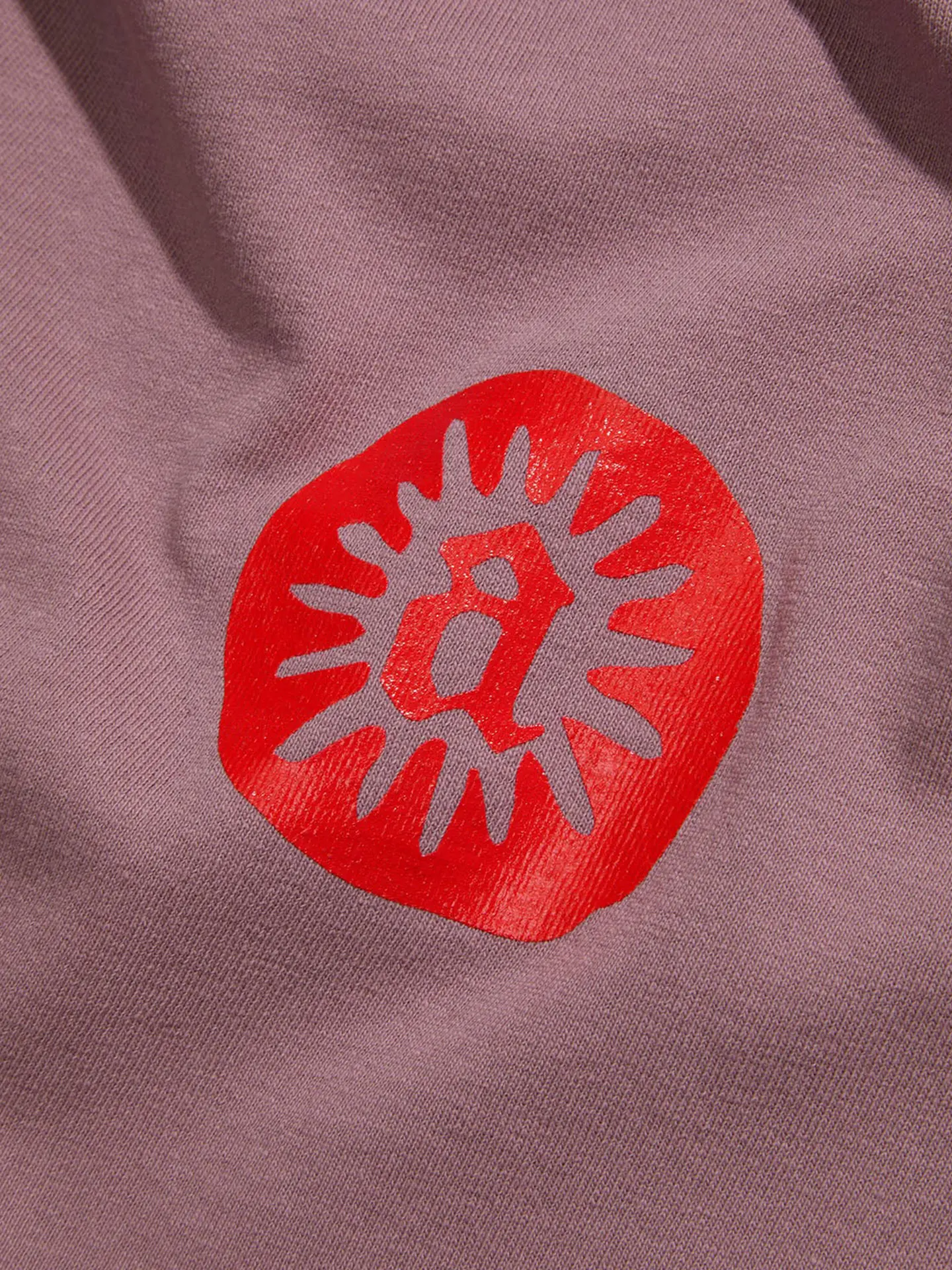 SPLASH TEE - DUSTY RED Футболка красный