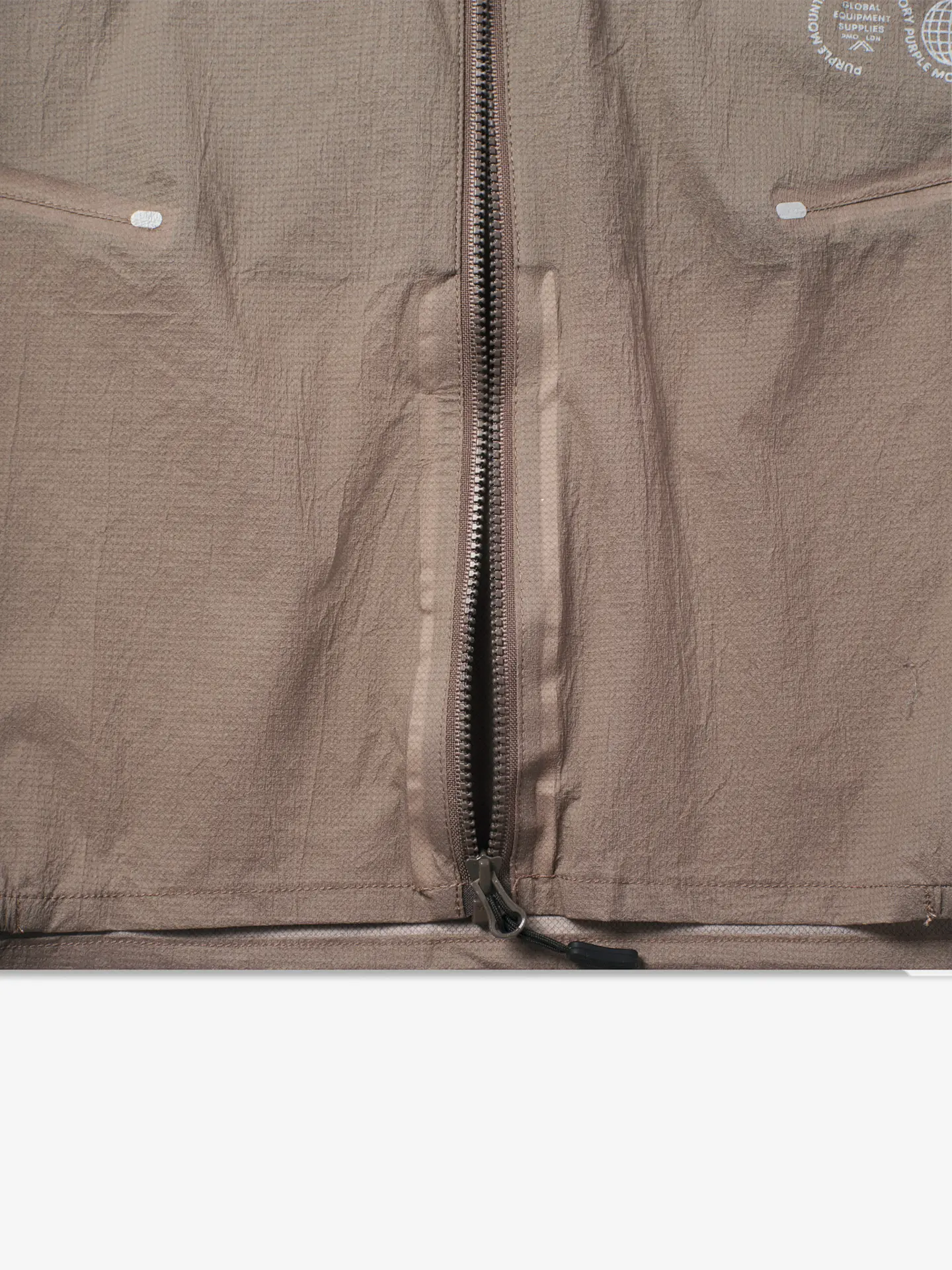 Куртка Purple Mountain Observatory PACKAWAY STINGER JACKET Concrete