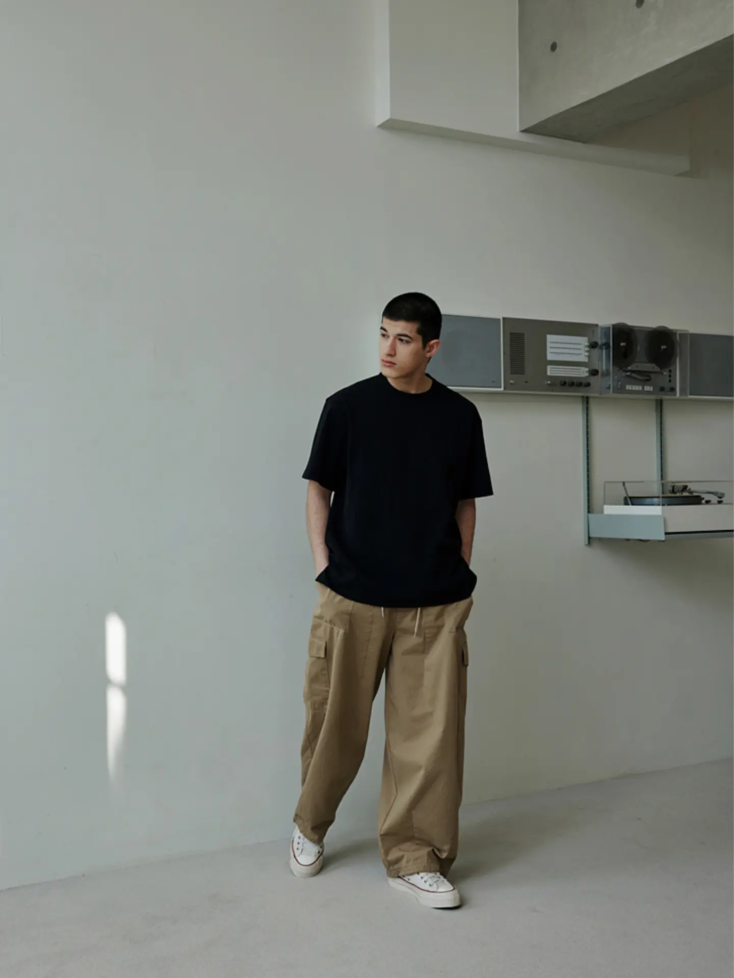 Футболка FrizmWORKS OG DOUBLE RIB OVERSIZED TEE black