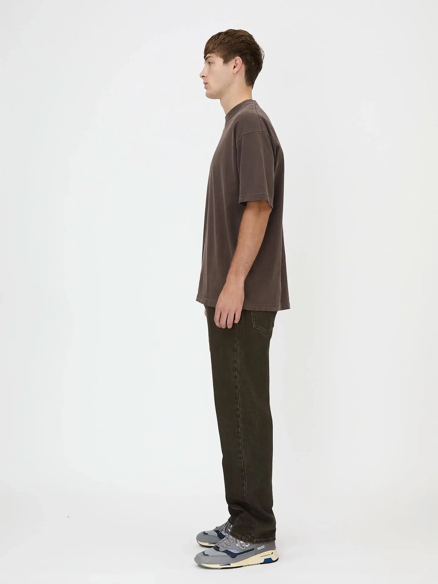 LILY TEE BROWN Футболка коричневый