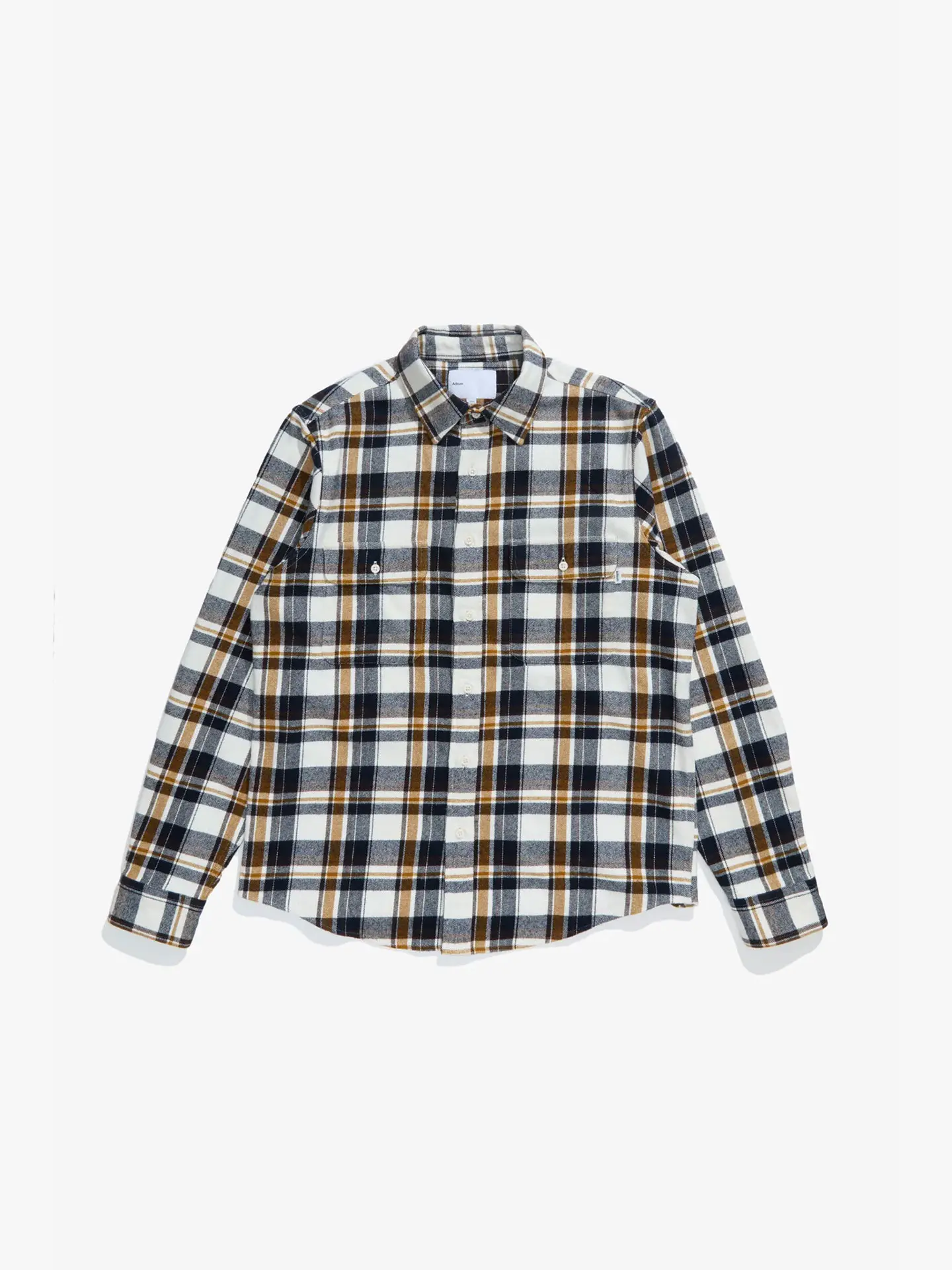 CLASSIC PLAID WORKSHIRT BEIGE Рубашка бежевый