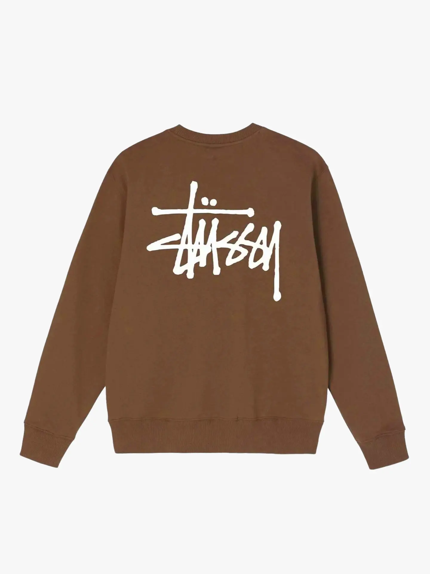 Свитшот Stussy Basic Stussy Crew Coffee