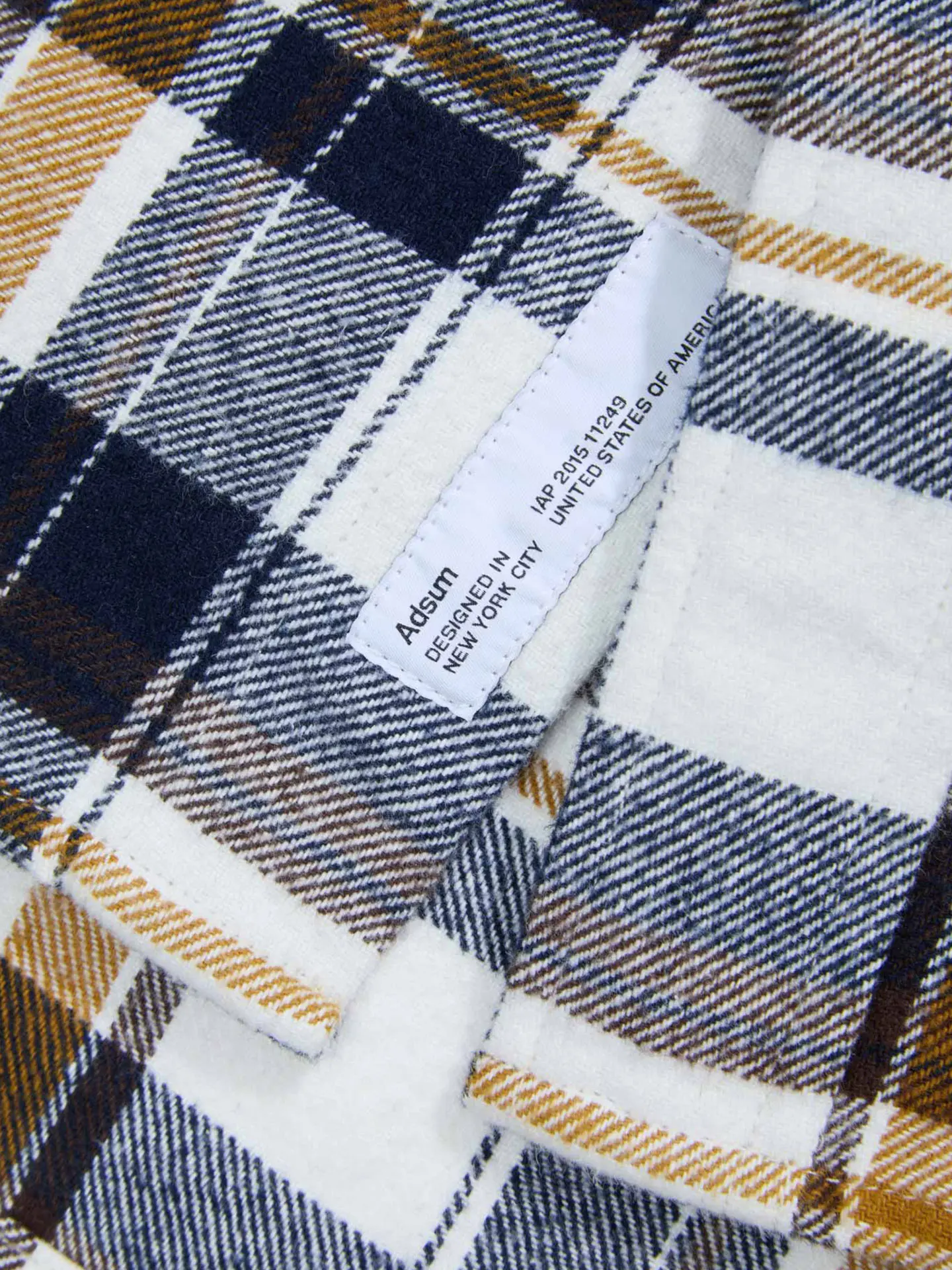 CLASSIC PLAID WORKSHIRT BEIGE Рубашка бежевый