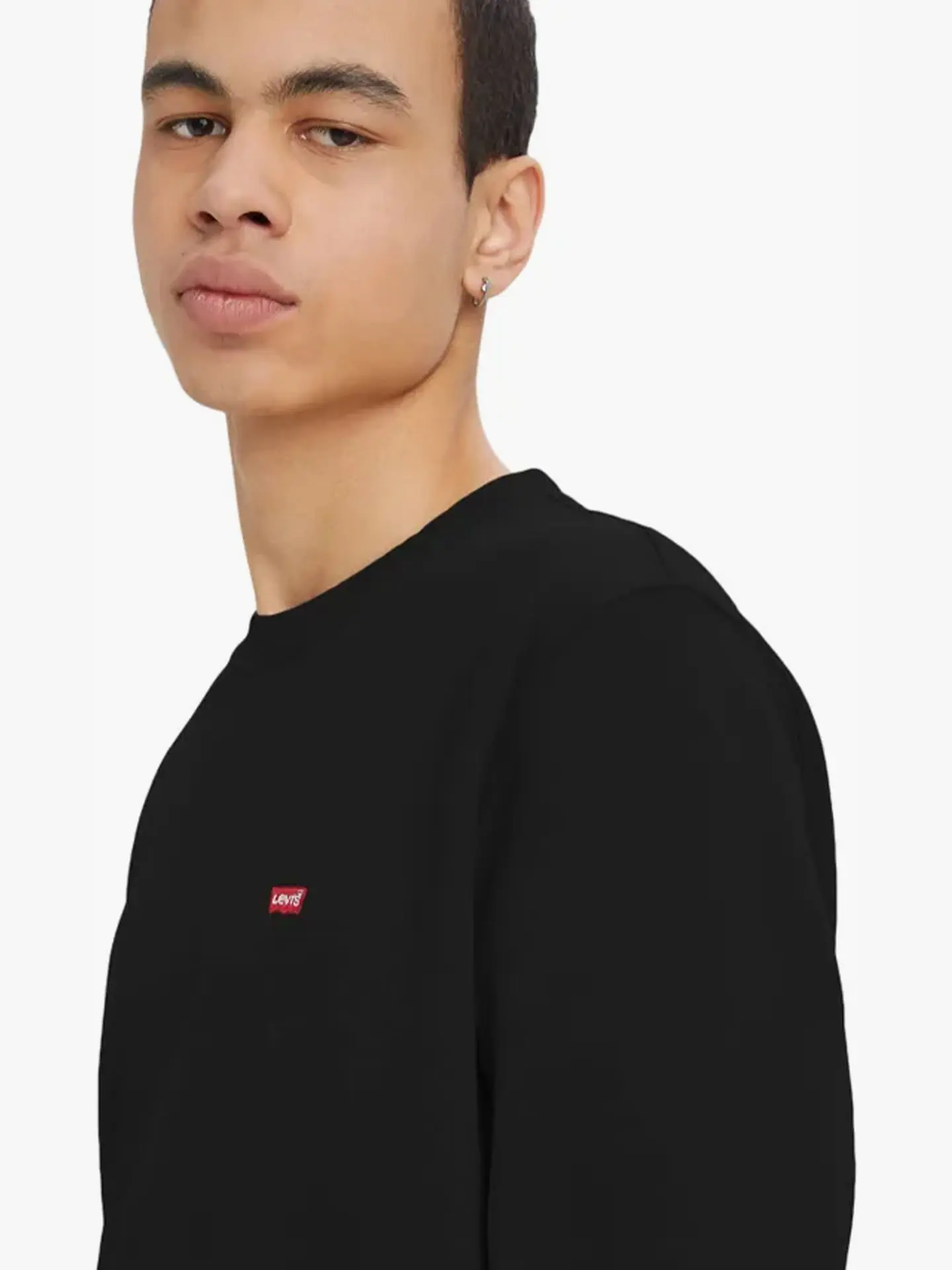 Толстовка Levi's NEW ORIGINAL CREW BLACKS