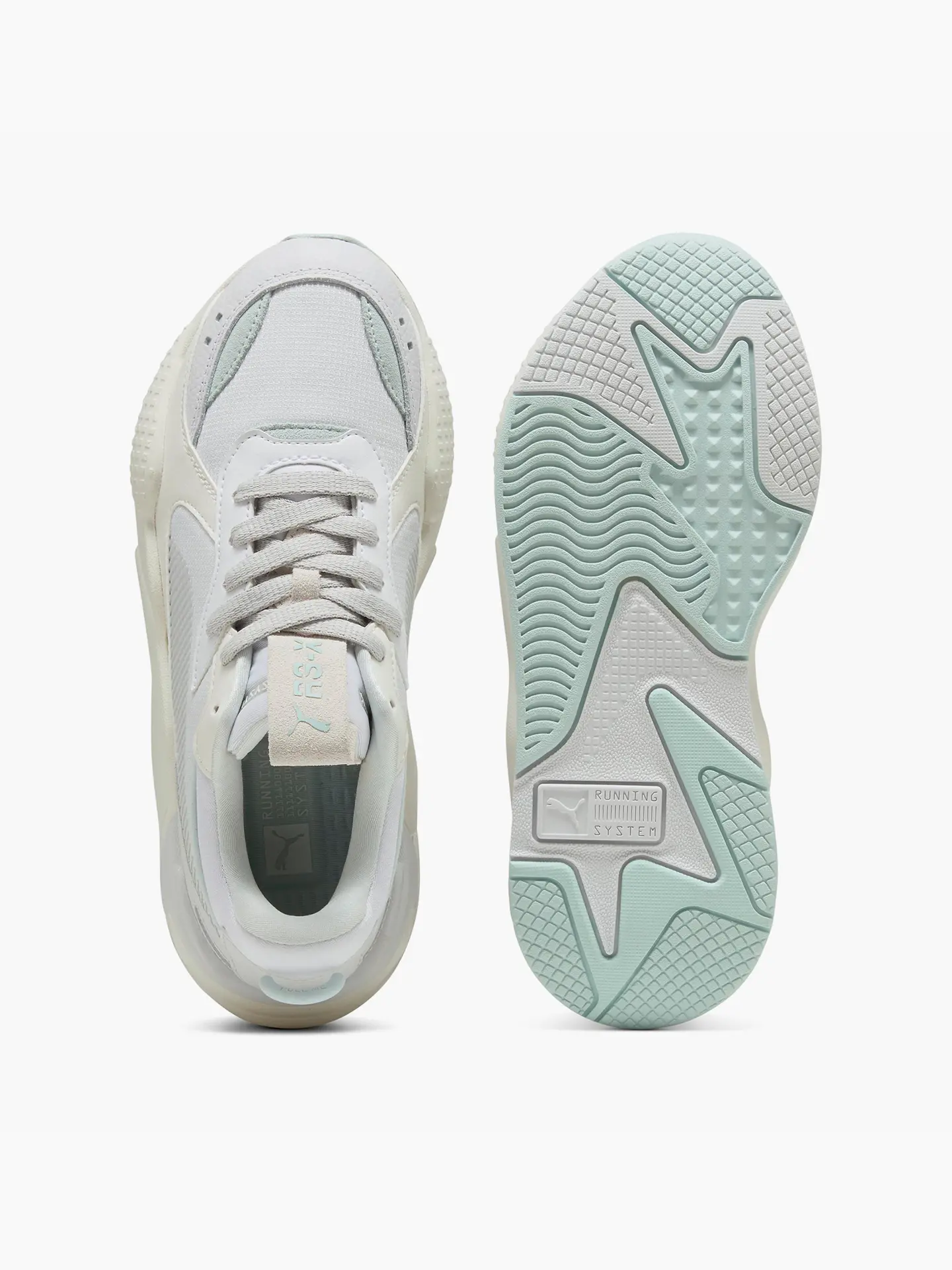 Кроссовки PUMA RS-X Soft Wns White-Peaceful Blue