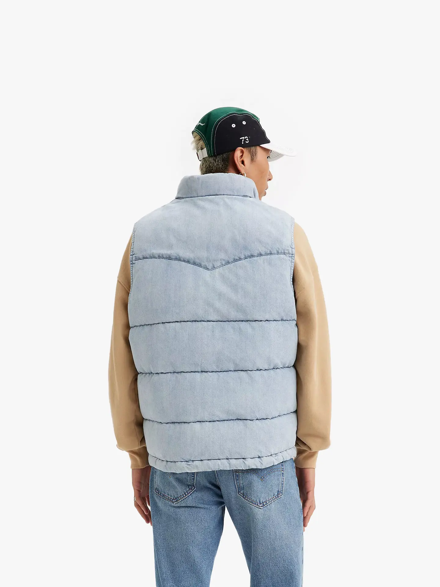 Жилет Levi's WESTERN SUPER PUFFER VST BLUES