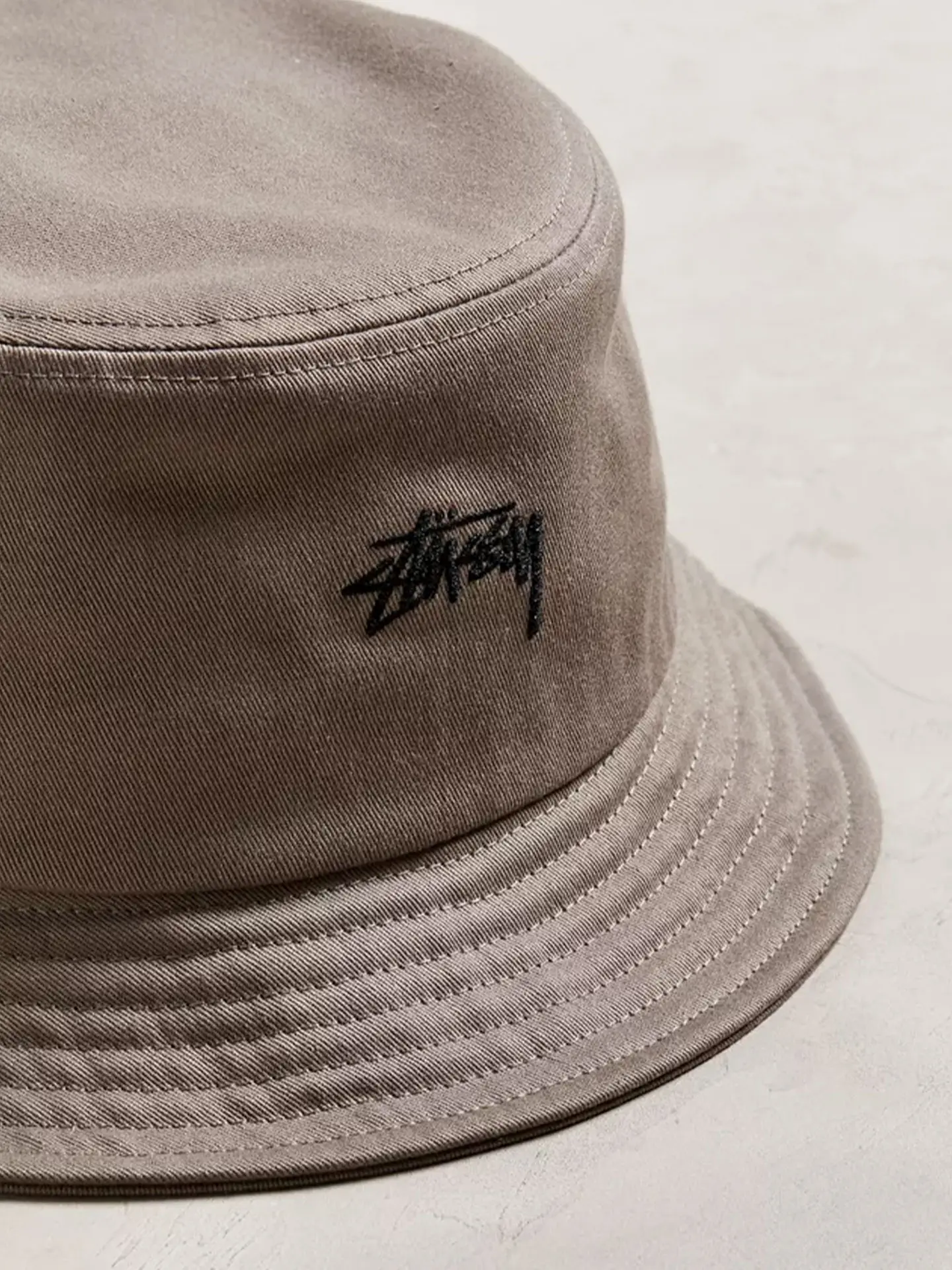 Панама Stussy Stock Bucket Hat Beige