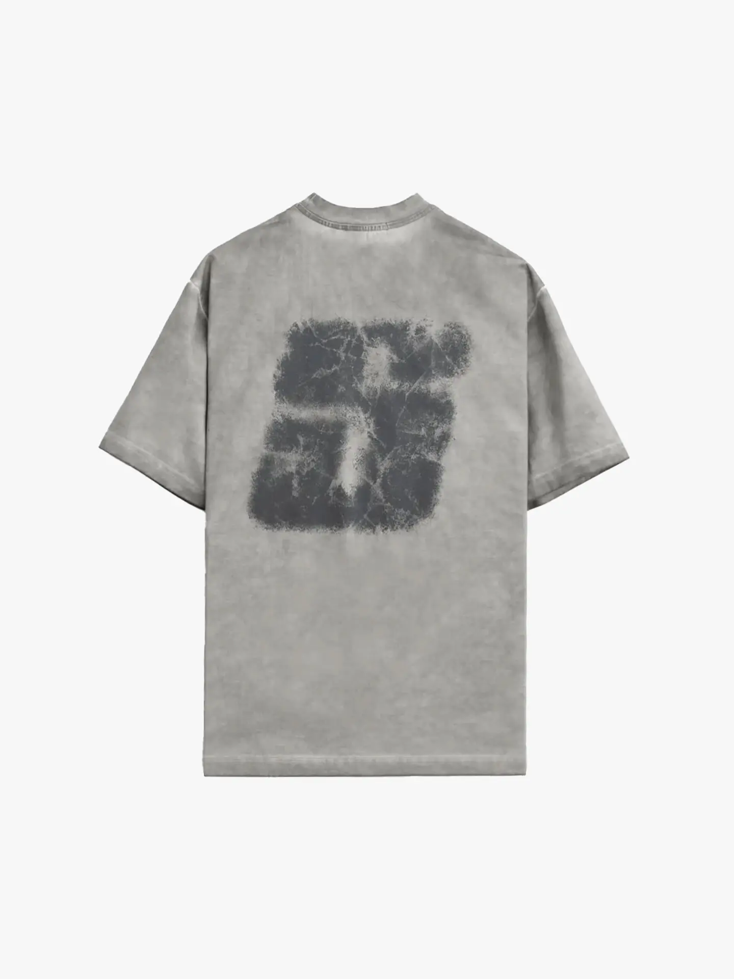 Футболка Stampd Broken Ice Transit Tee - Oil Wash Iron Grey