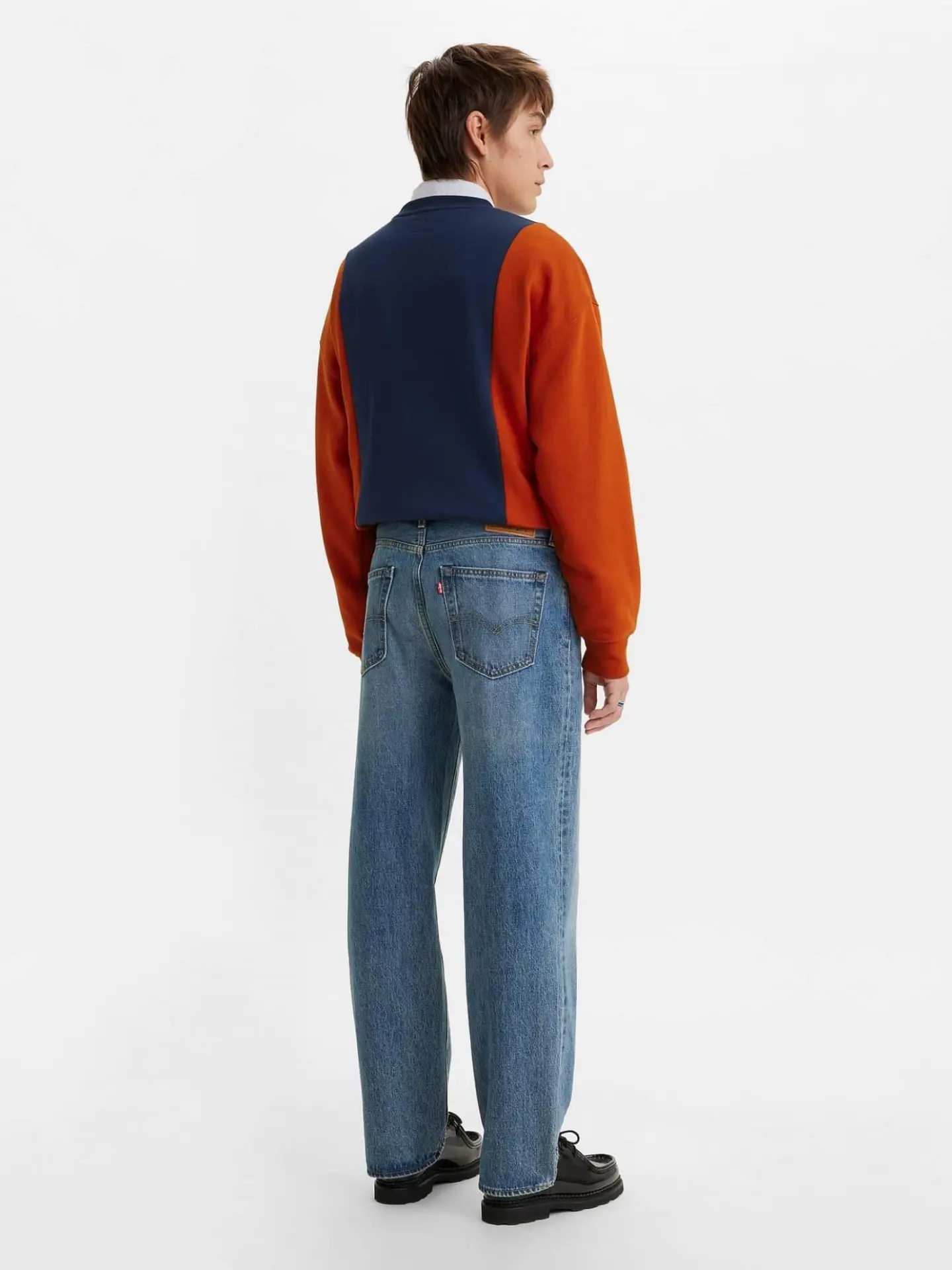 Джинсы Levi's  568 STAY LOOSE MED INDIGO - WORN IN