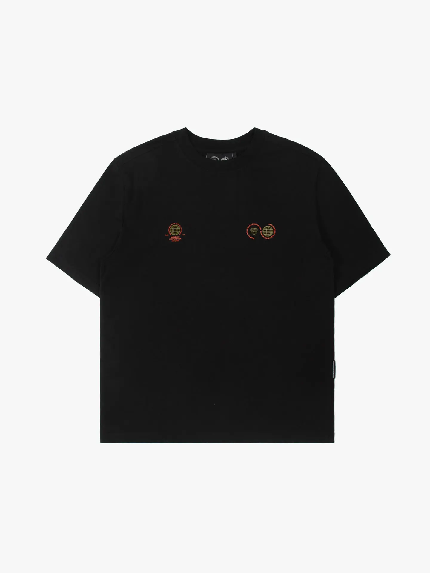 Футболка Purple Mountain Observatory GLOBE SS TEE, цвет Черный