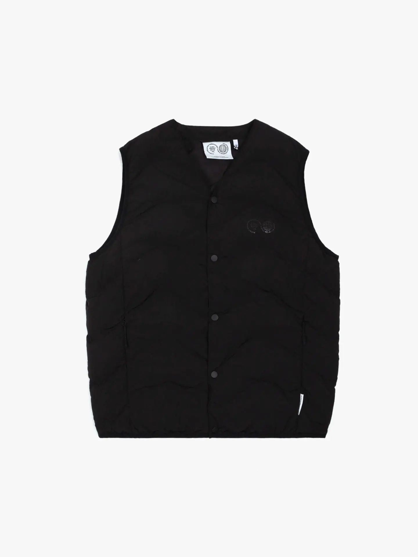 Жилет Purple Mountain Observatory WAVES VEST, цвет Черный