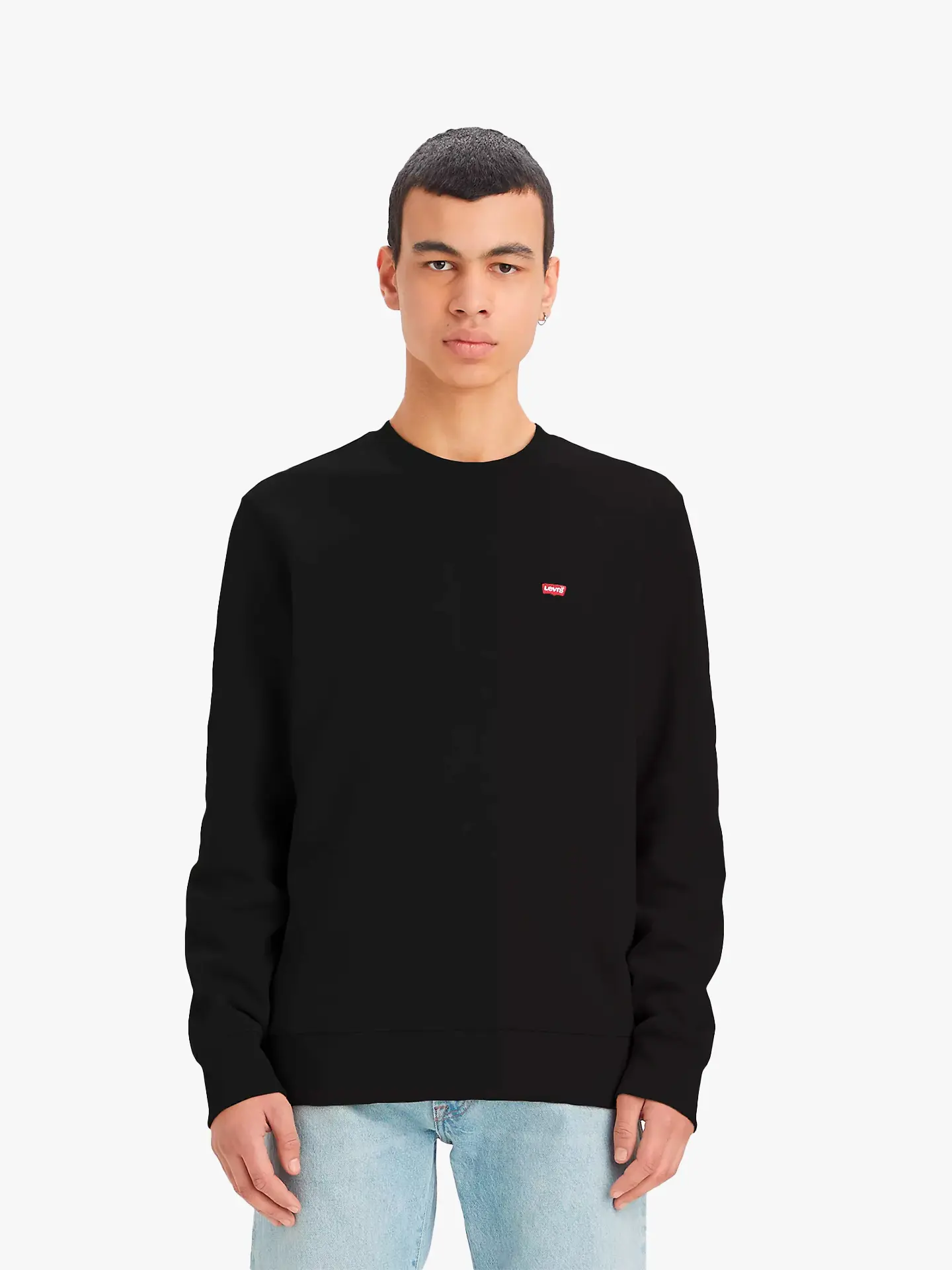 Толстовка Levi's NEW ORIGINAL CREW BLACKS