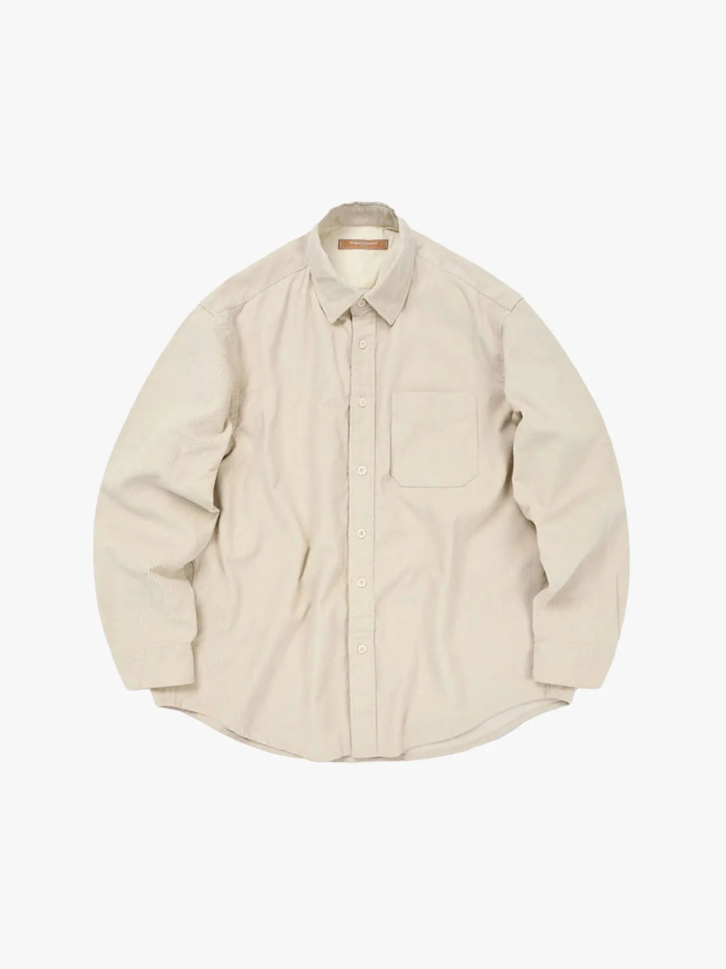 Рубашка FrizmWORKS OG CORDUROY SHIRT бежевая