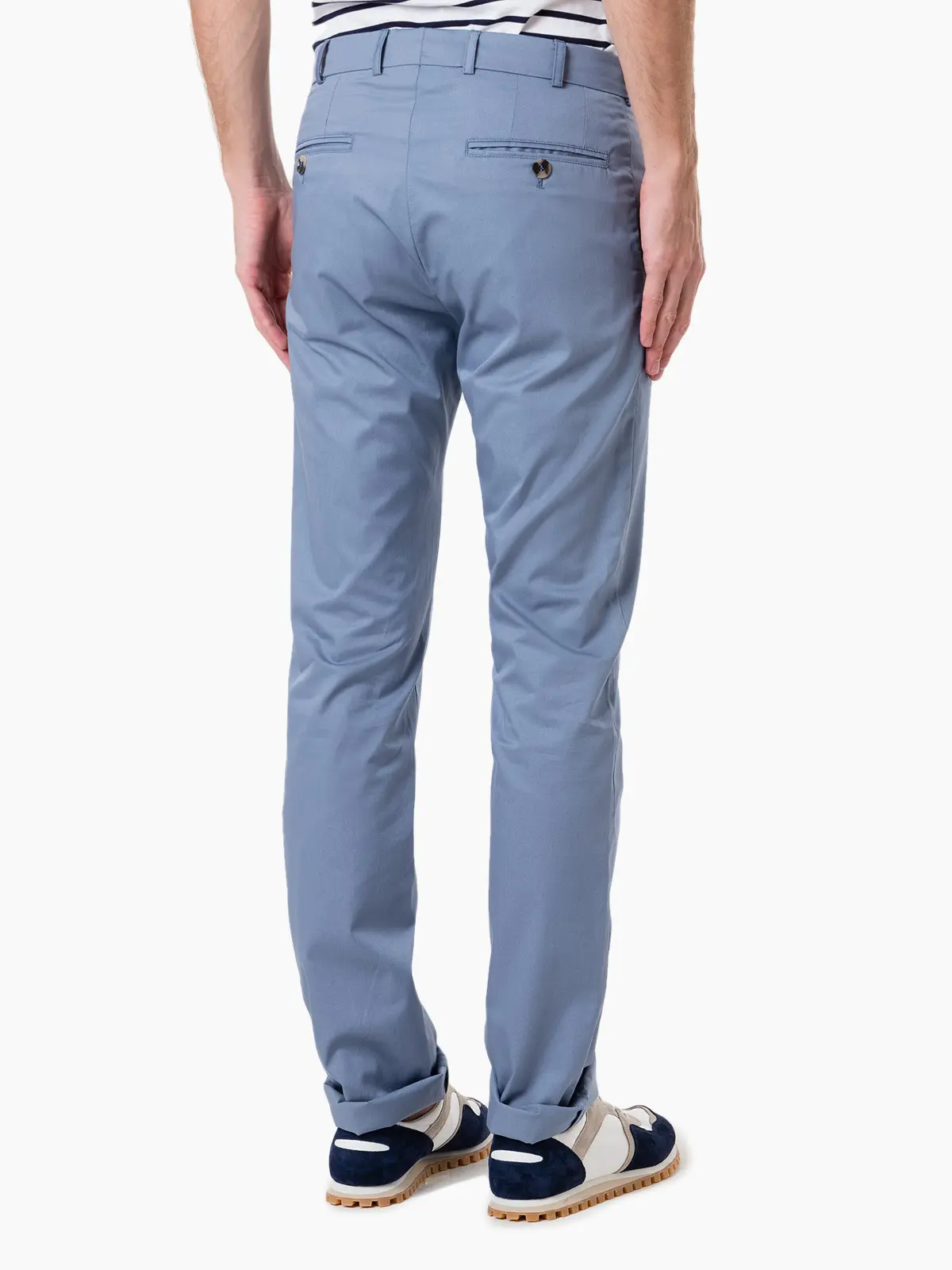 Брюки Private White V.C. ECO CHINO SKYBLUE