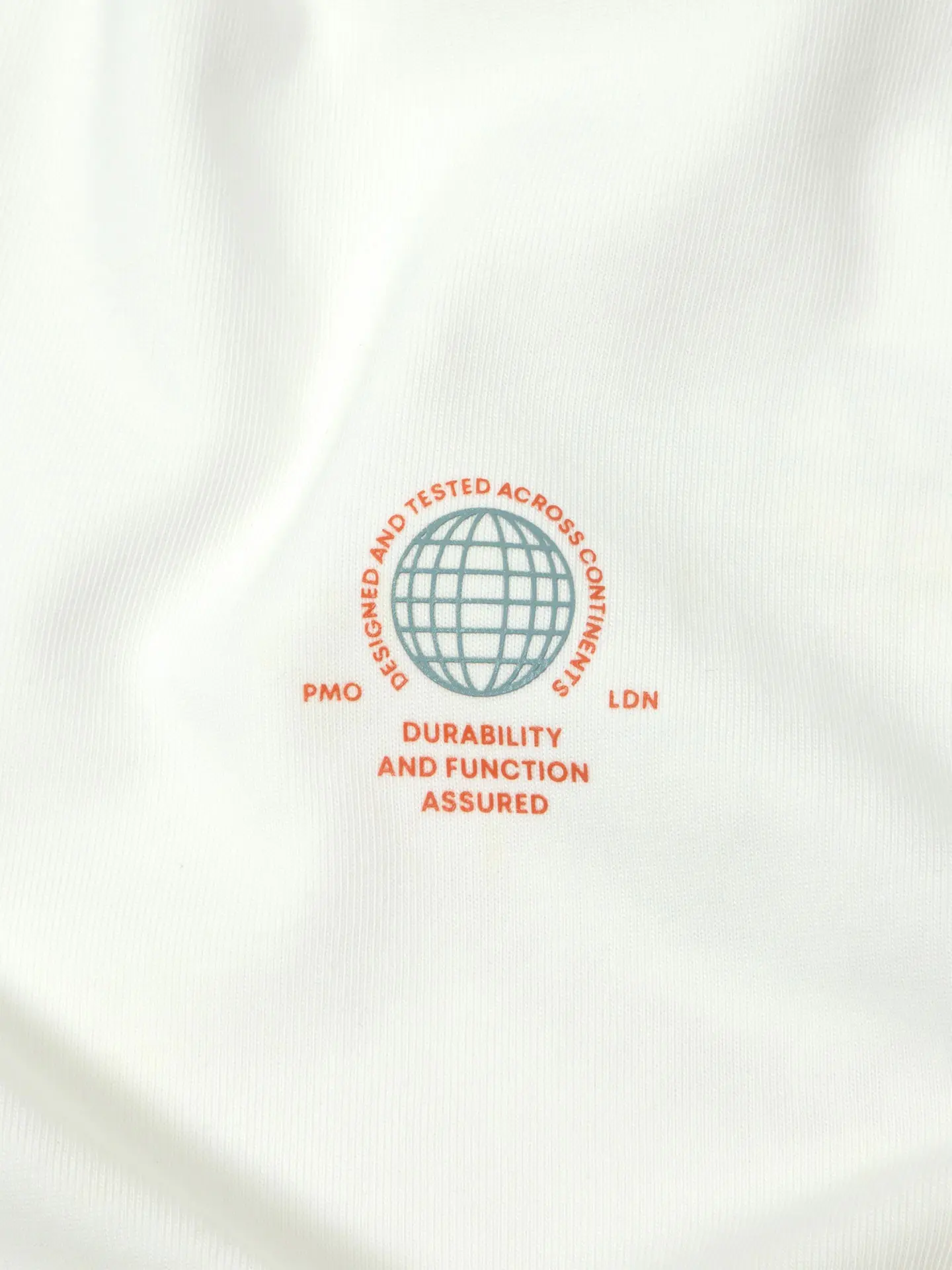 Футболка Purple Mountain Observatory GLOBE SS TEE, цвет Белый
