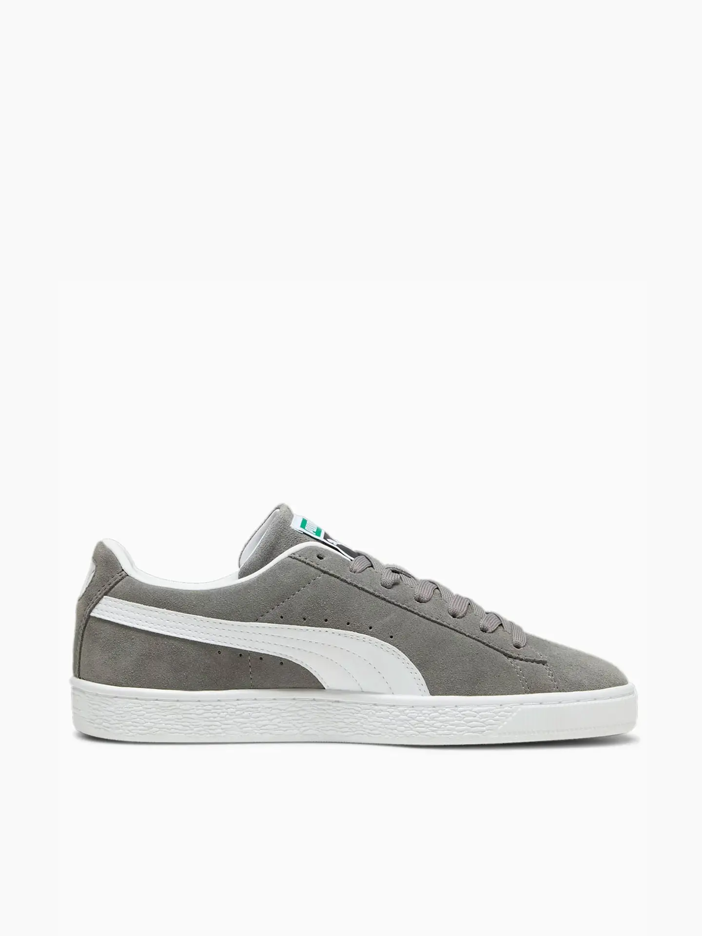 Кроссовки PUMA Suede Classic Cast Iron-White