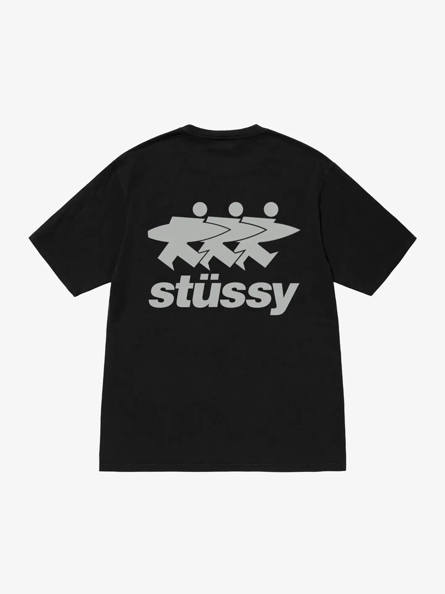 Футболка Stussy Surfwalk Pig Dyed Tee Black