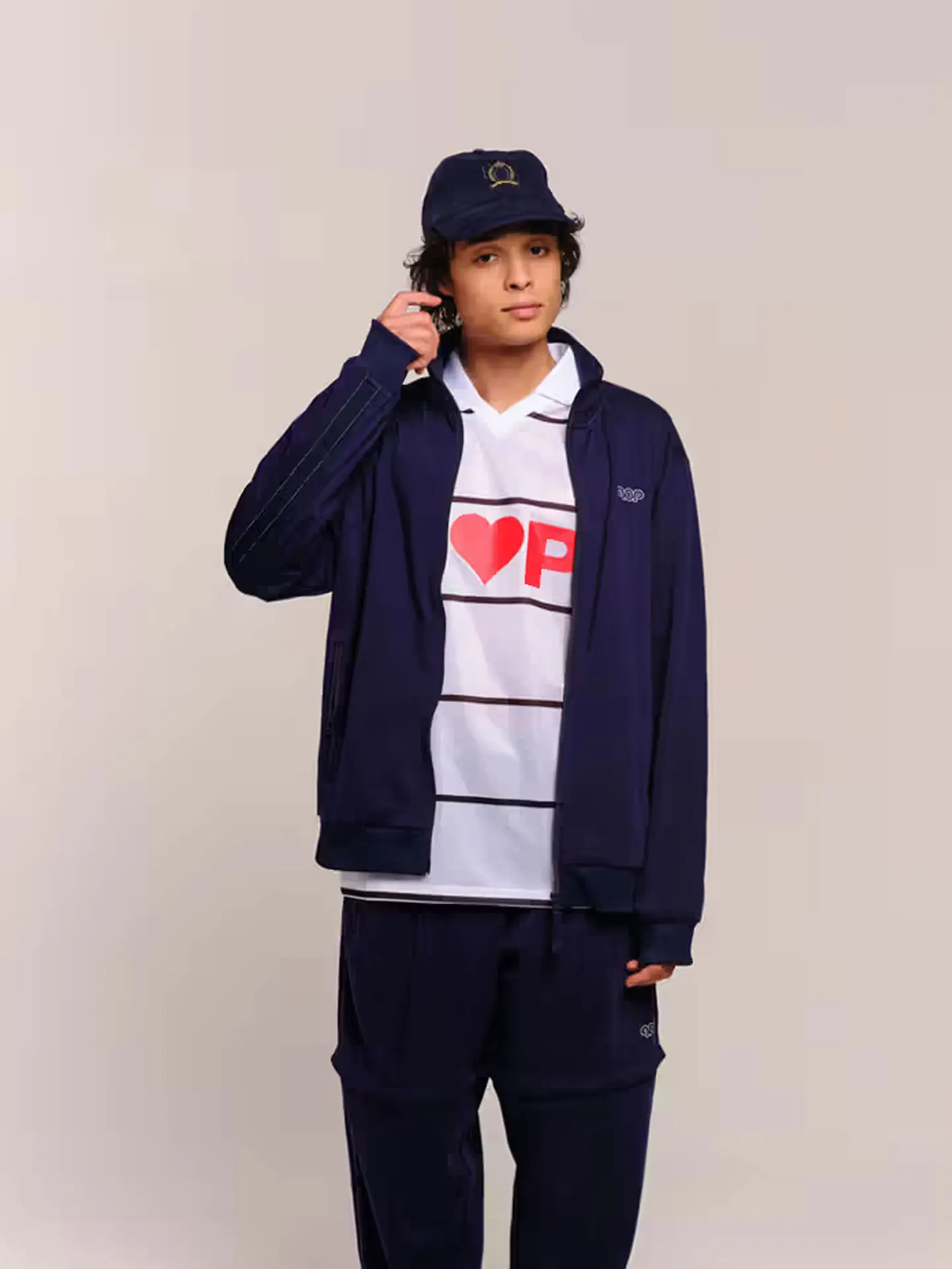 Кепка Pop Trading Company minicord crest sixpanel hat 