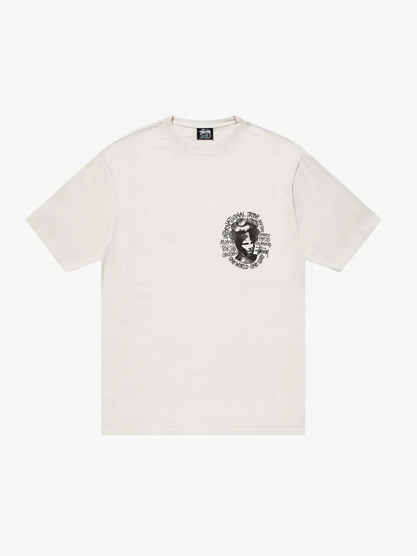 Футболка Stussy Camelot Pig Dyed Tee Natural