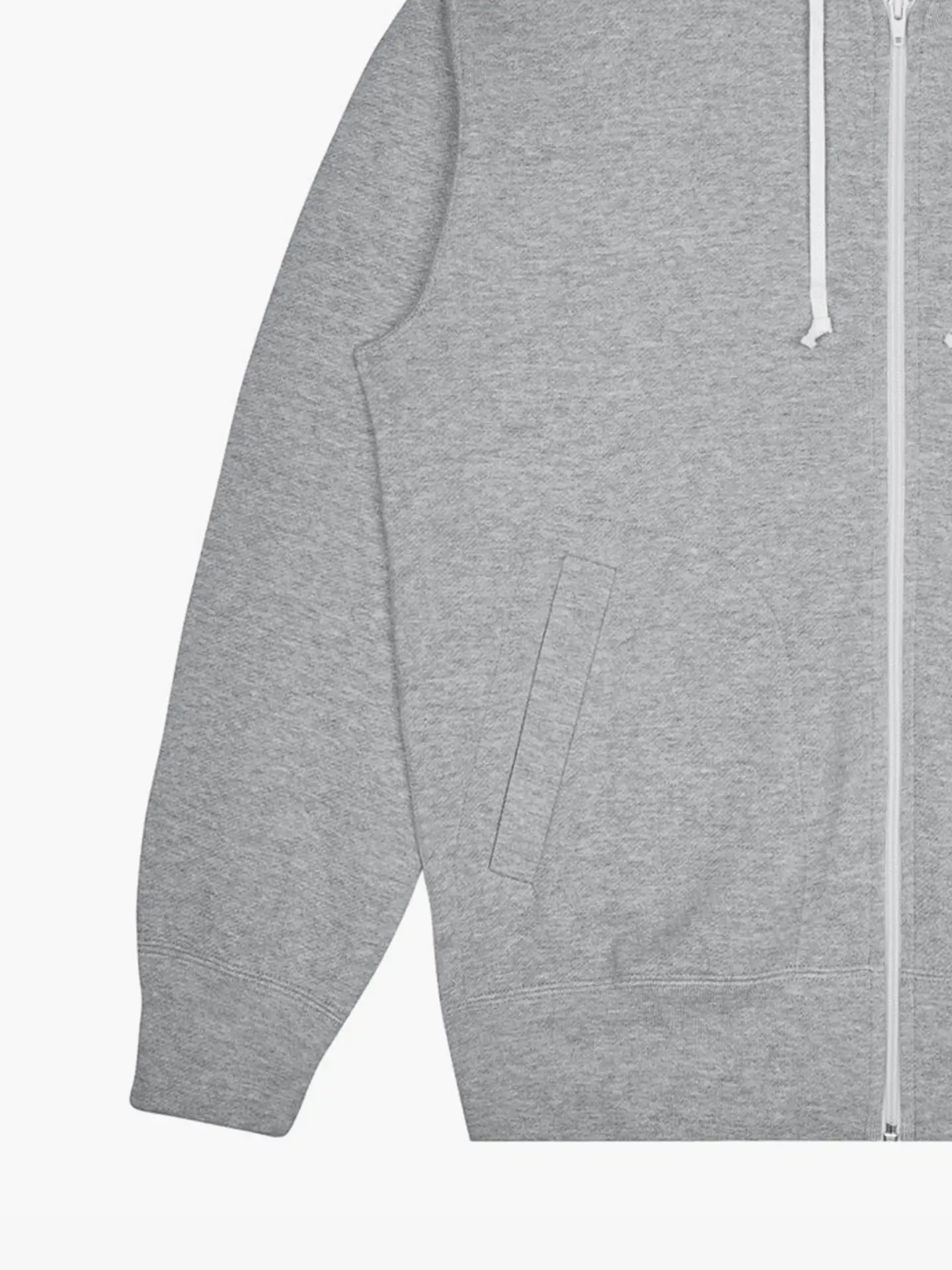 Толстовка Comme des Garcons Play Double Black Heart Hooded Sweatshirt Grey