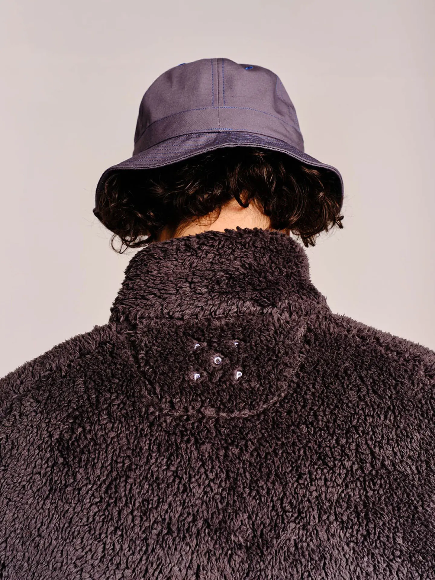 Флисовая толстовка Pop Trading Company arch halfzip fleece sweat 