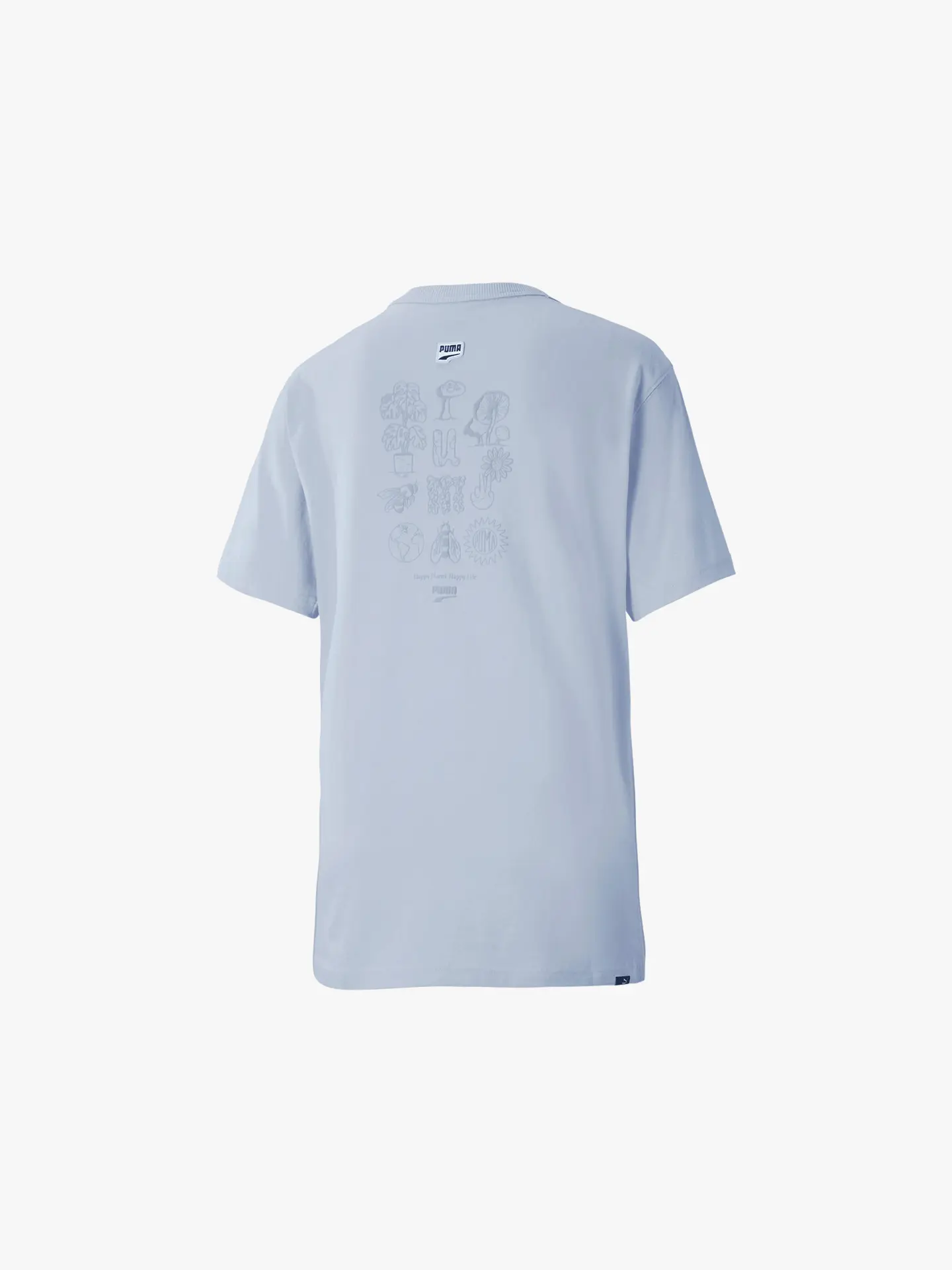 Футболка Puma Downtown Relaxed Graphic Tee Arctic Ice