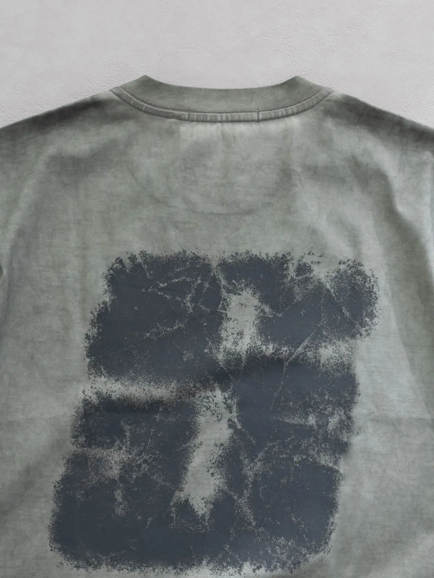 Футболка Stampd Broken Ice Transit Tee - Oil Wash Iron Grey