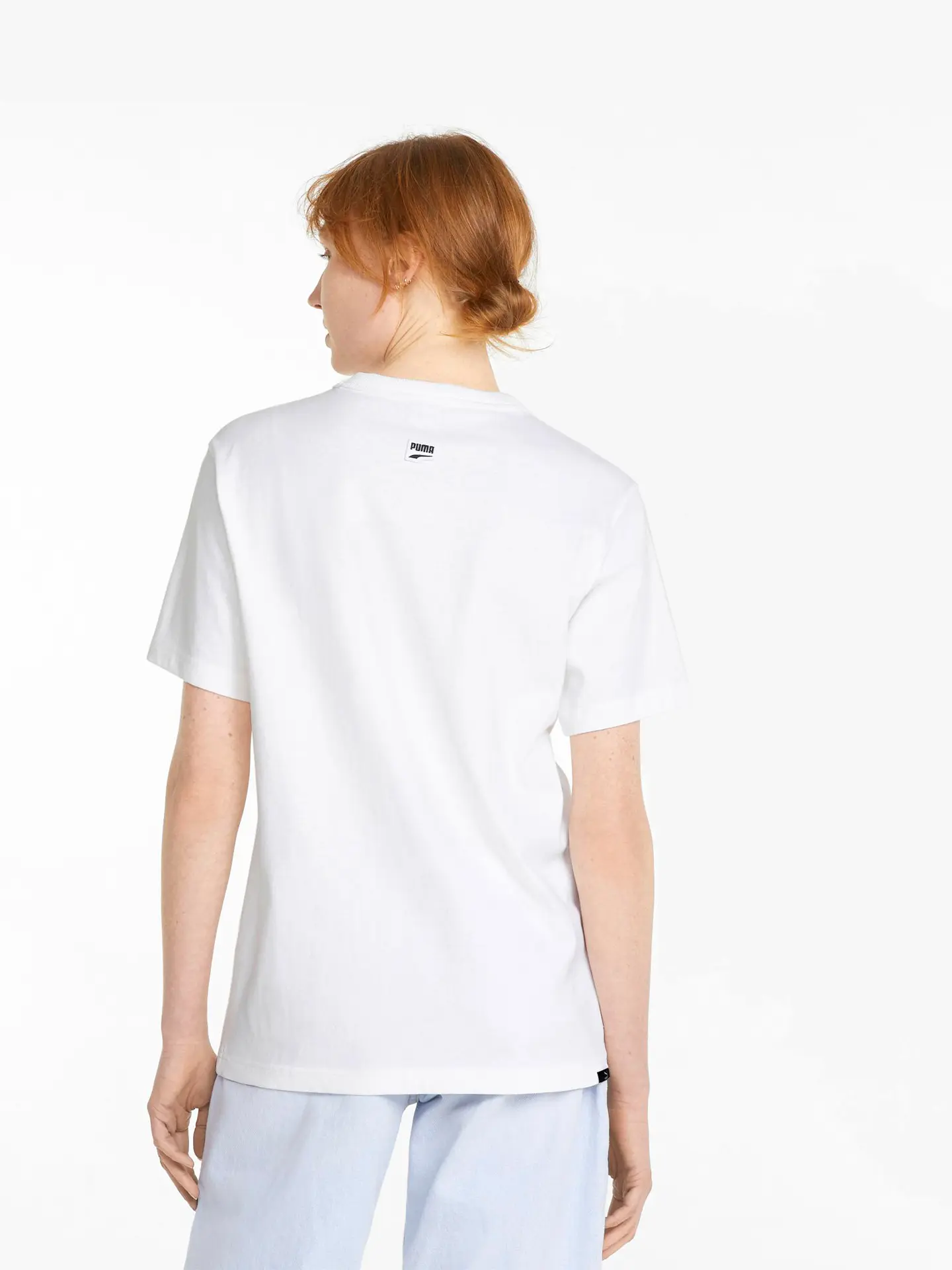 Футболка Puma Downtown Relaxed Graphic Tee White