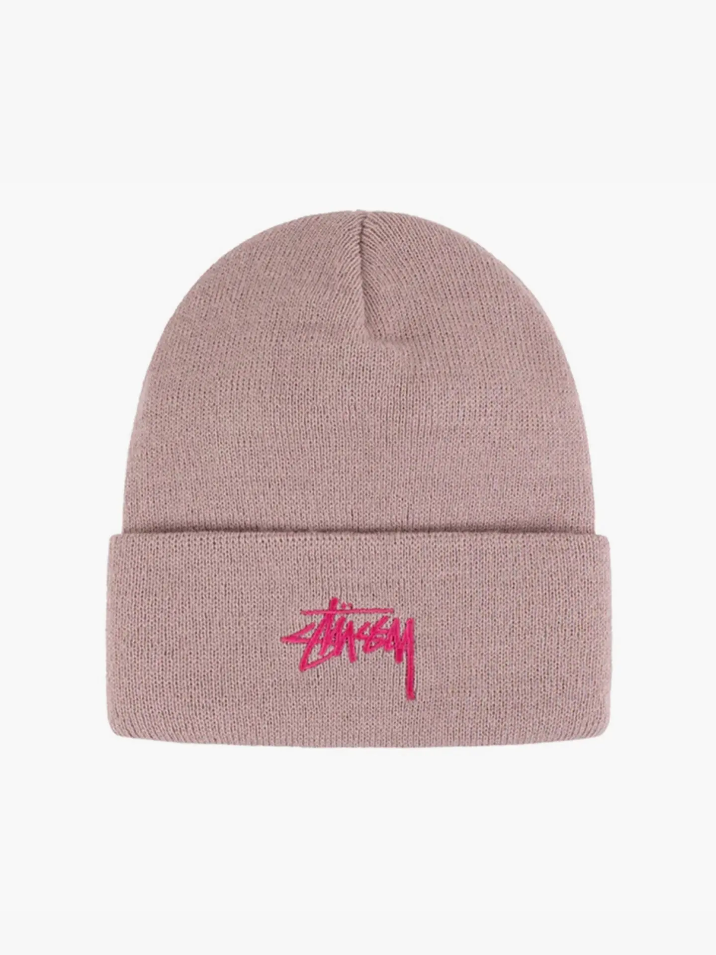 Шапка Stussy Stock Cuff Beanie Lavender 