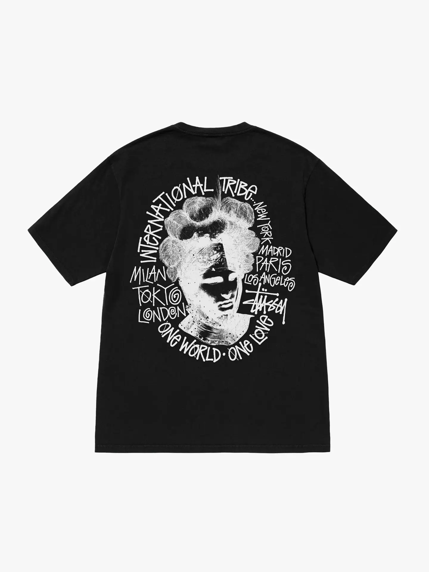 Футболка Stussy Camelot Pig Dyed Tee Black