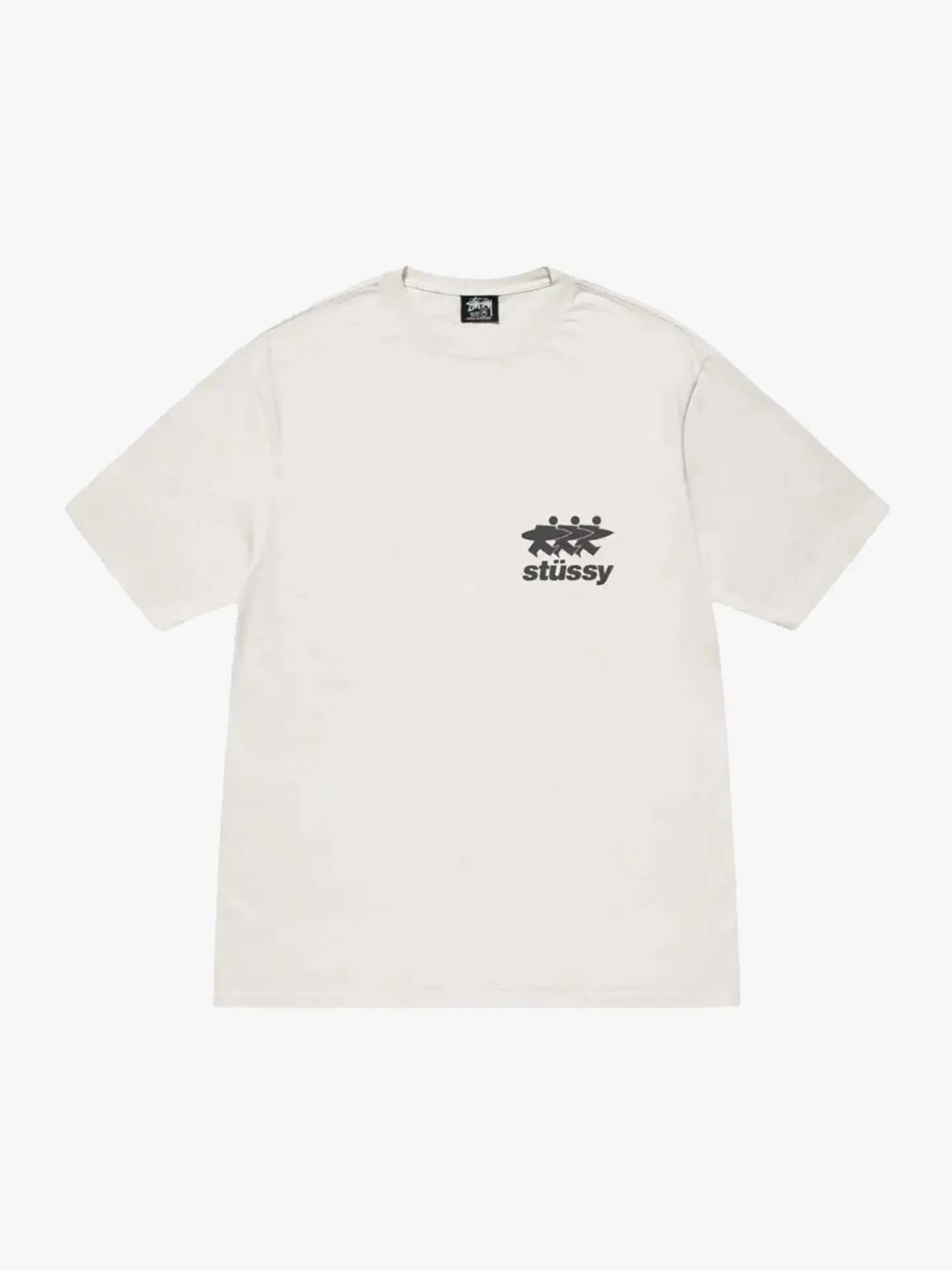 Футболка Stussy Surfwalk Pig Dyed Tee Natural