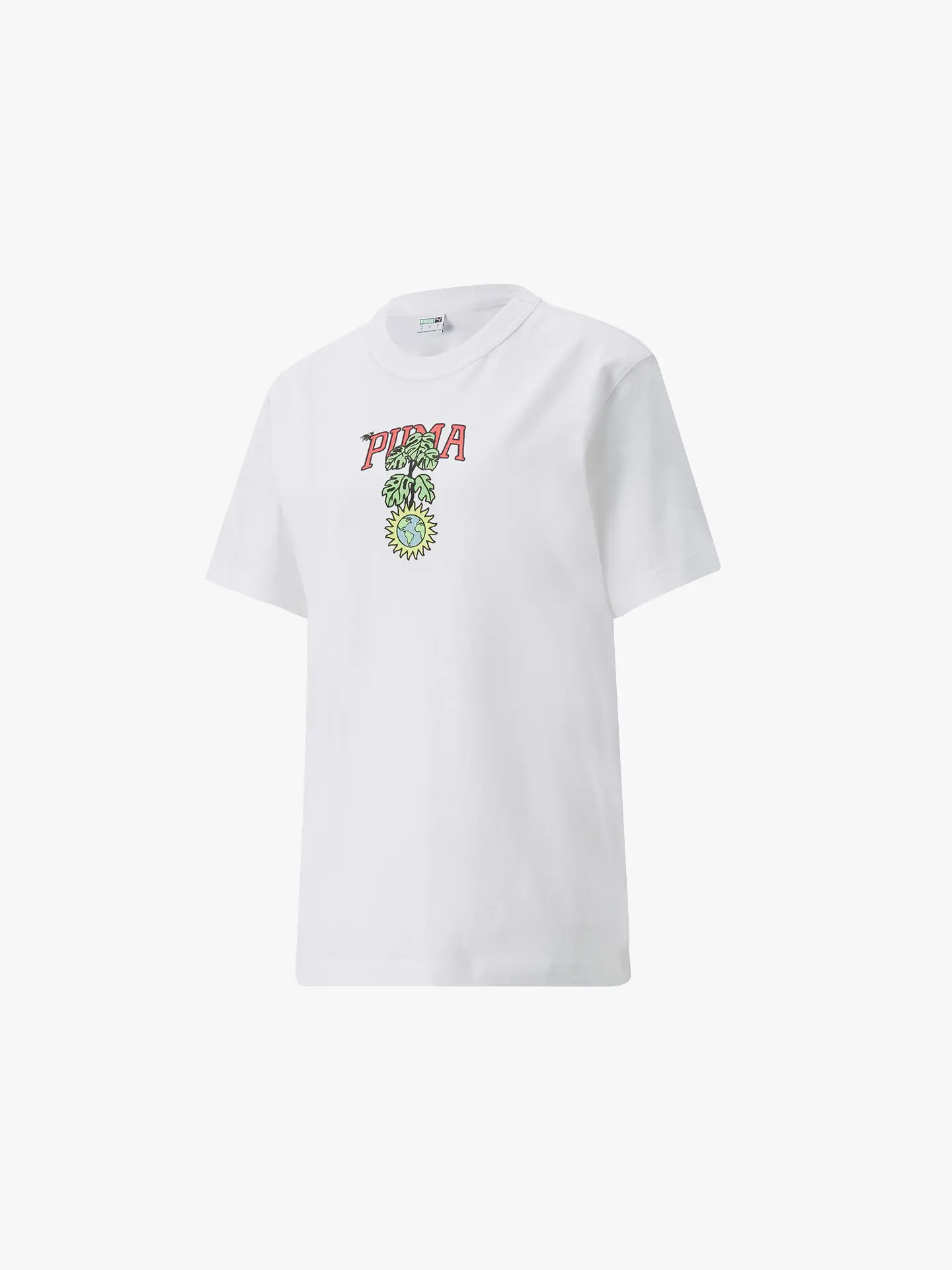 Футболка Puma Downtown Relaxed Graphic Tee White