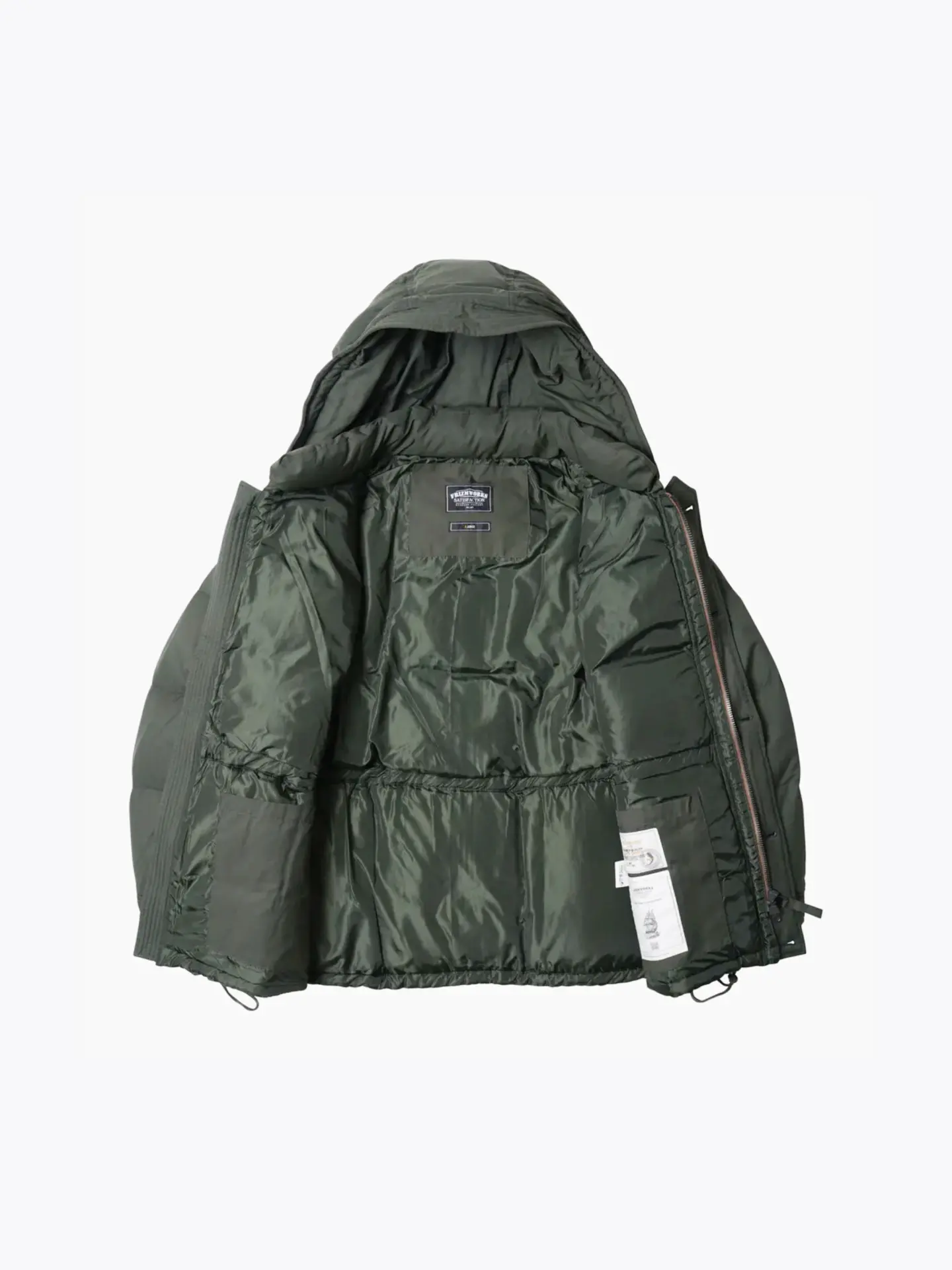 Пуховик Frizmworks KARAKORAM DOWN PARKA 005 DARK GREEN