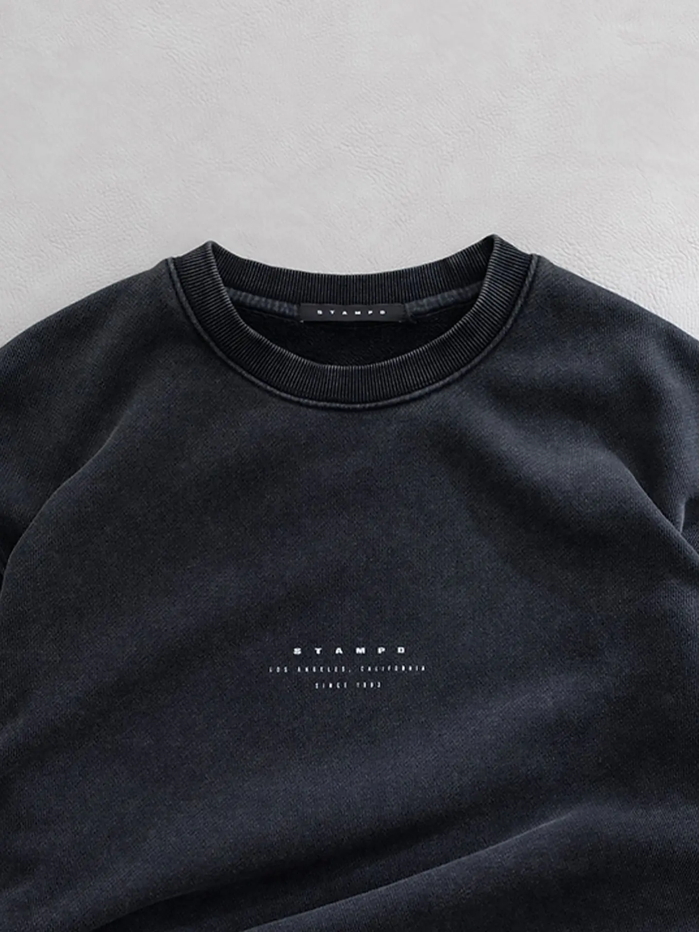Джемпер Stampd Strike Stack Logo Crewneck - Vintage Wash Charcoal