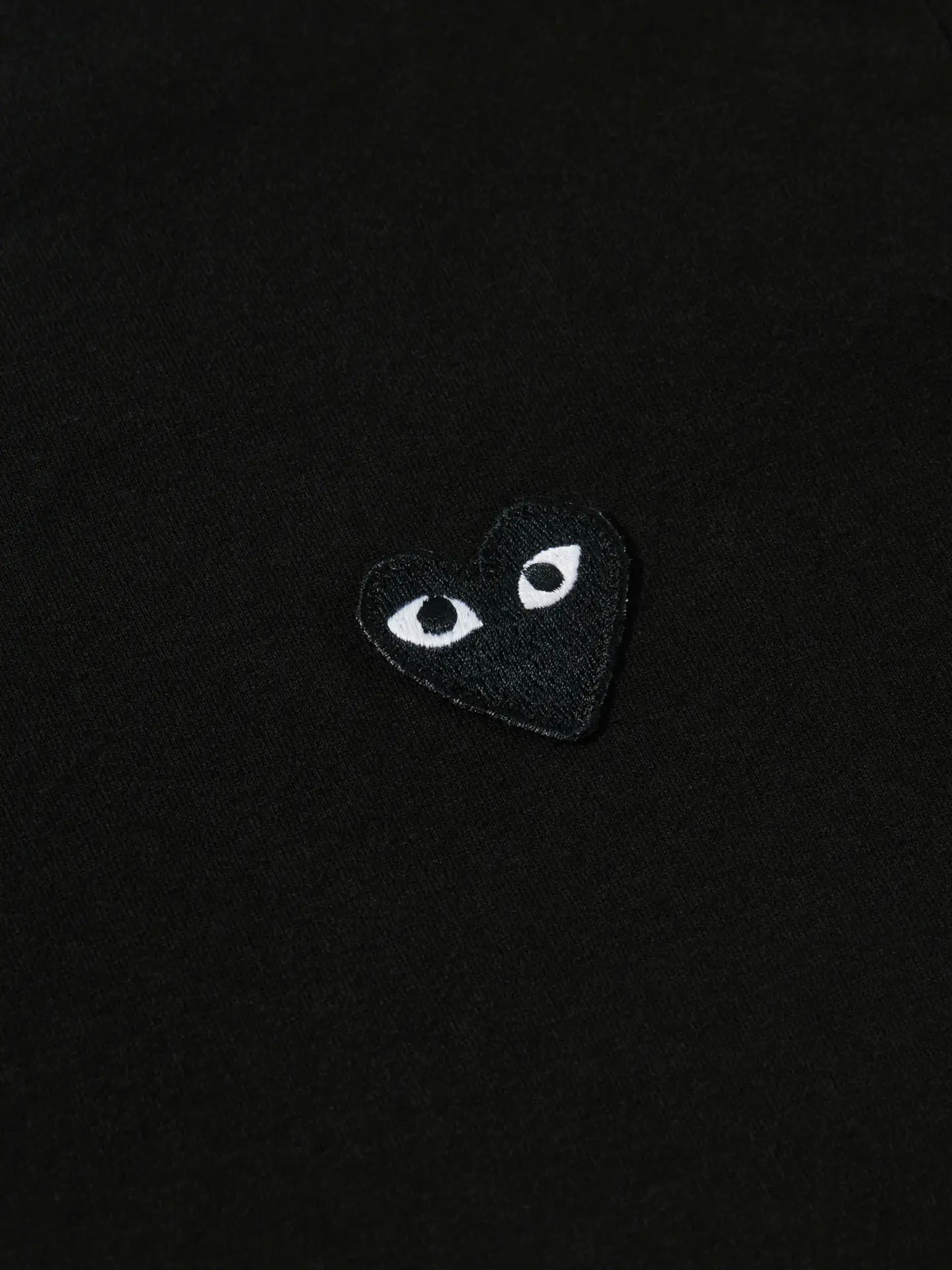Футболка Comme des Garcons Play Black Heart T-Shirt Black