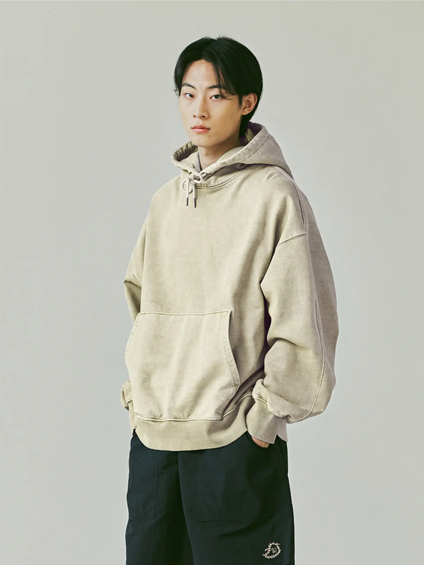 Толстовка FrizmWORKS OG PIGMENT DYEING HOODY beige
