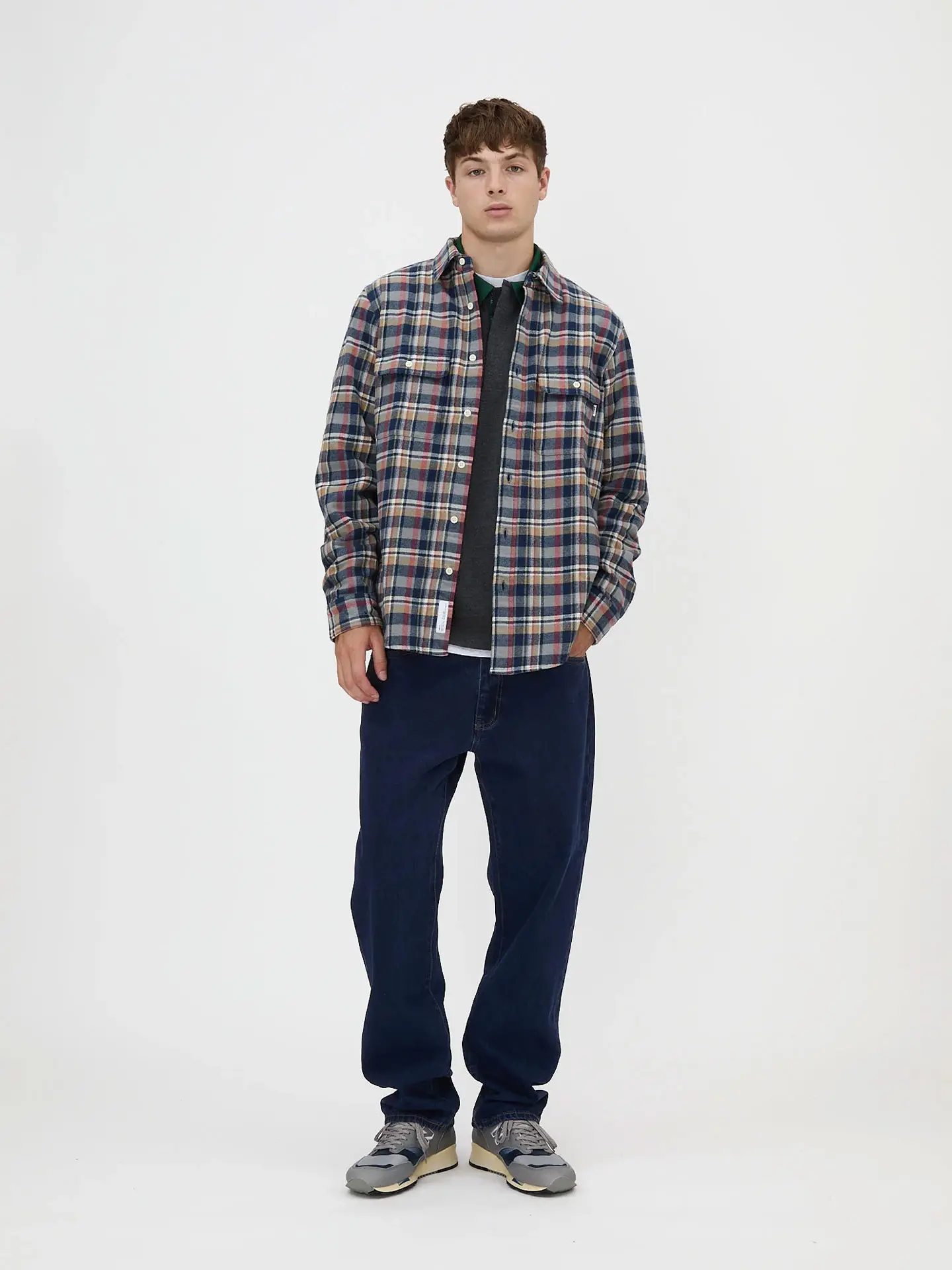 RELAXED FIT OD DENIM BLUE Джинсы  синий