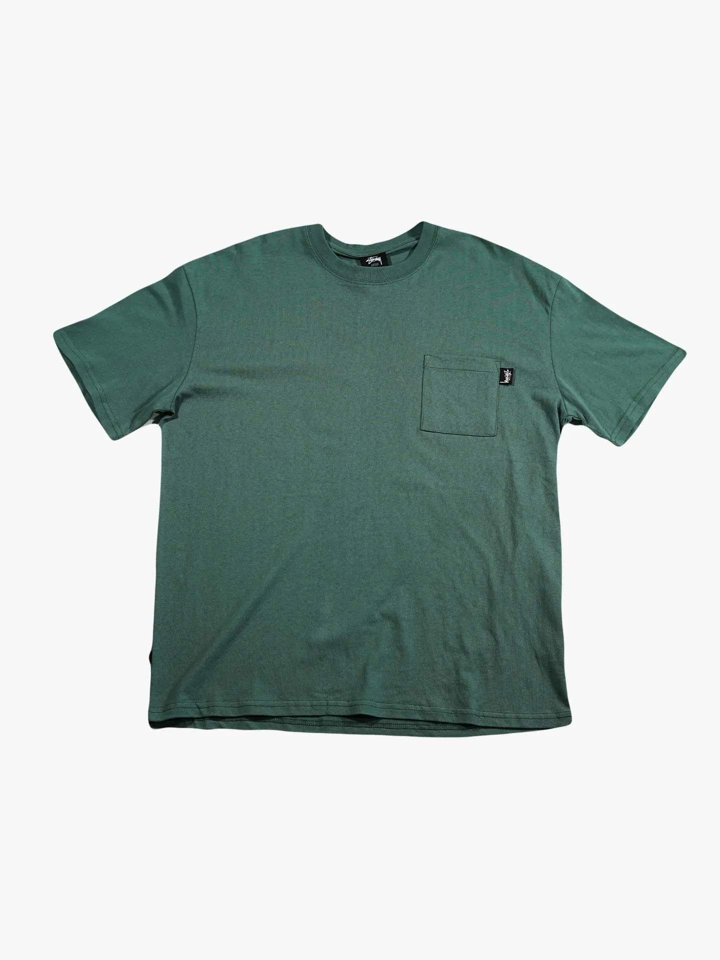Футболка Stussy Australia Stock Pocket SS Tee Green