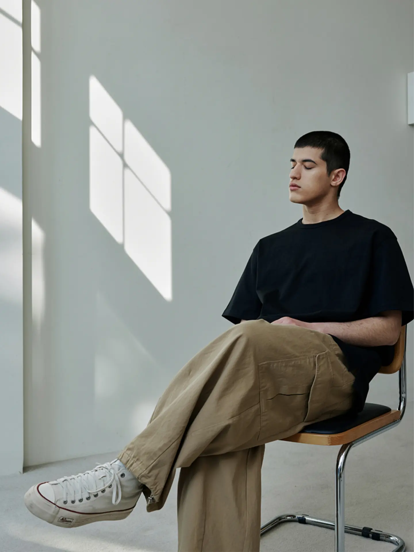 Футболка FrizmWORKS OG DOUBLE RIB OVERSIZED TEE black