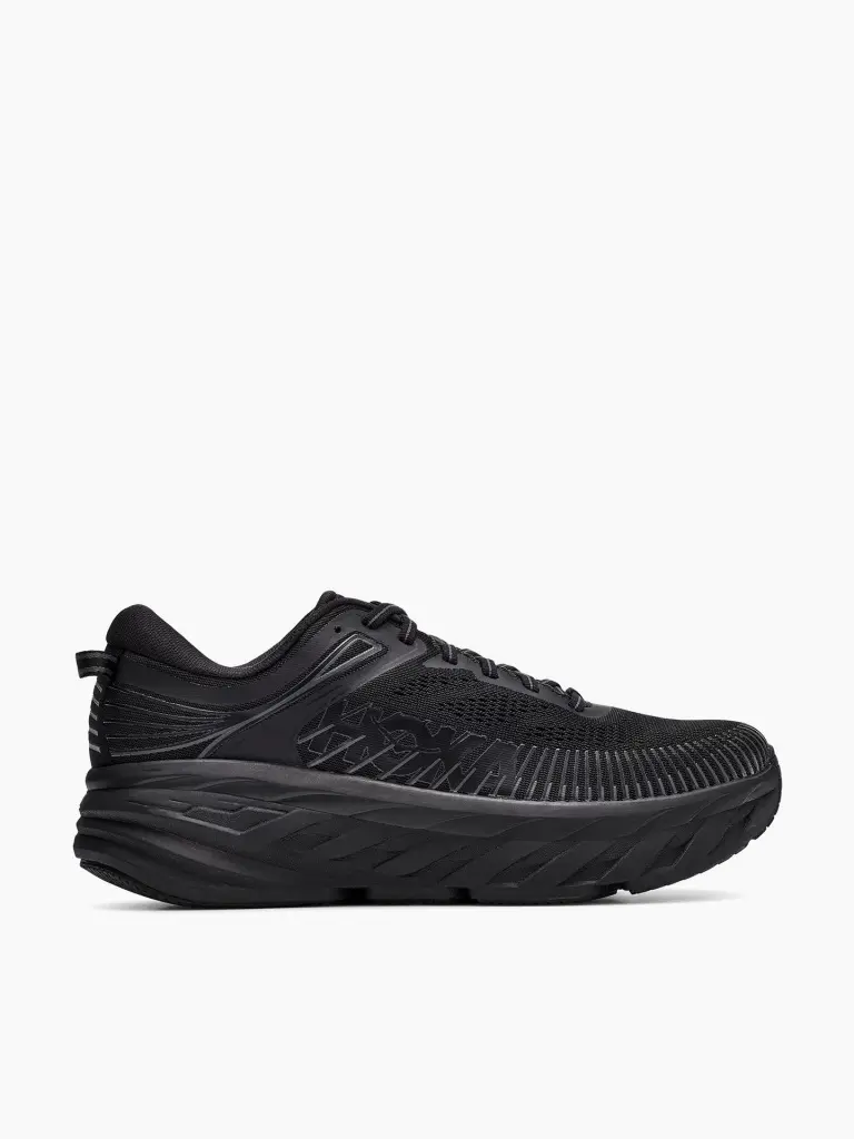 1110518BBLC10 Кроссовки мужские Hoka M BONDI 7 BLACK / BLACK 10