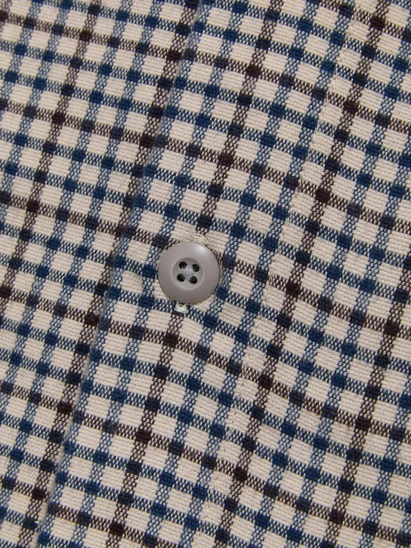 FLAT HEM WORKSHIRT CREAM Рубашка кремовая