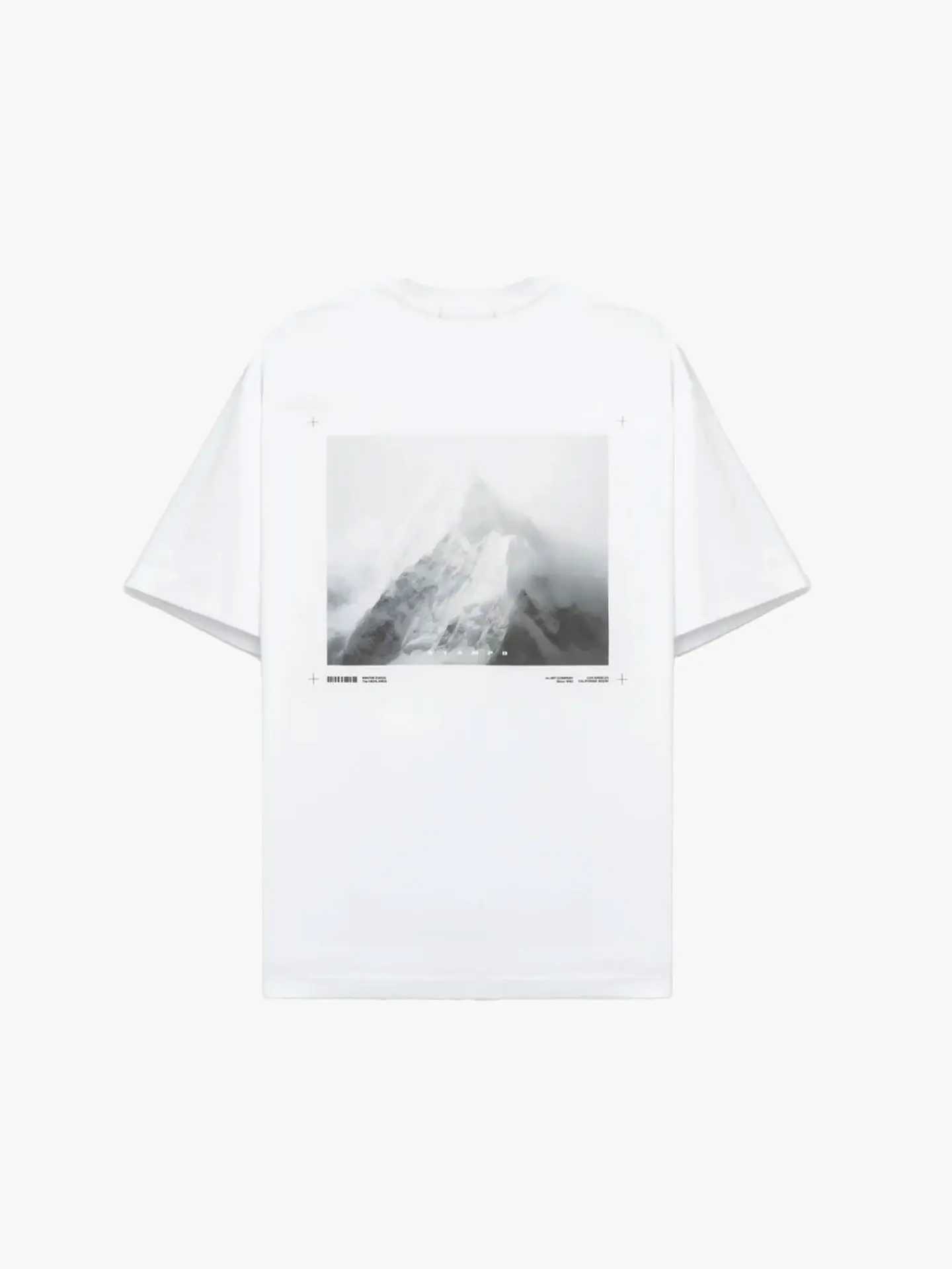 Футболка Stampd Mountain Peak Relaxed Tee White