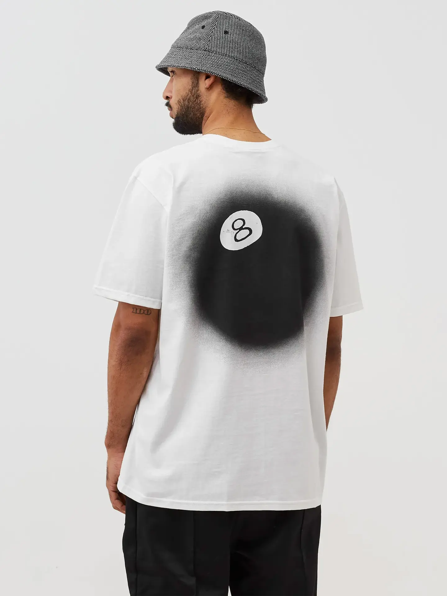 Футболка Stussy 8 Ball Fade Tee White