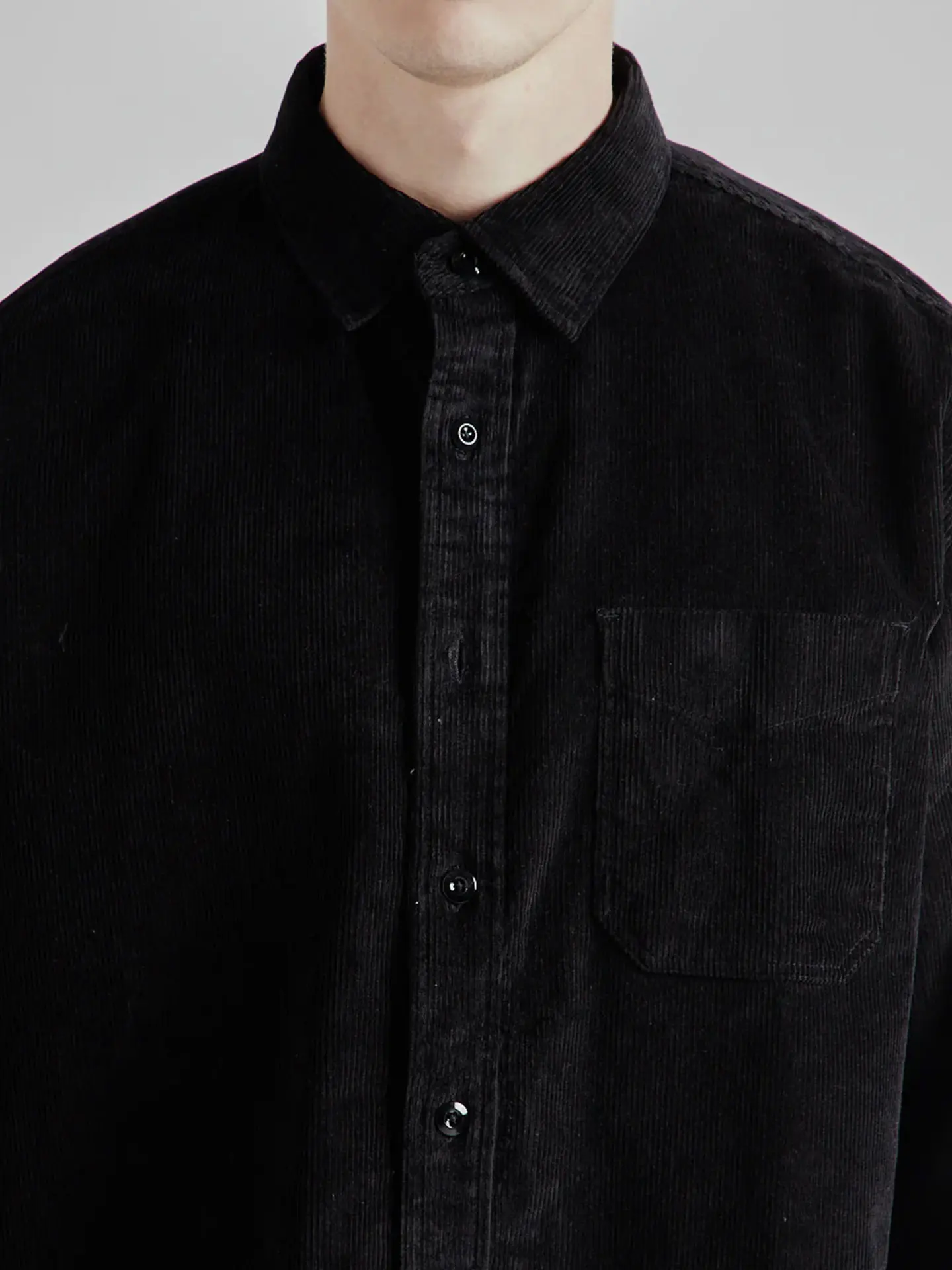 Рубашка FrizmWORKS OG CORDUROY SHIRT черная