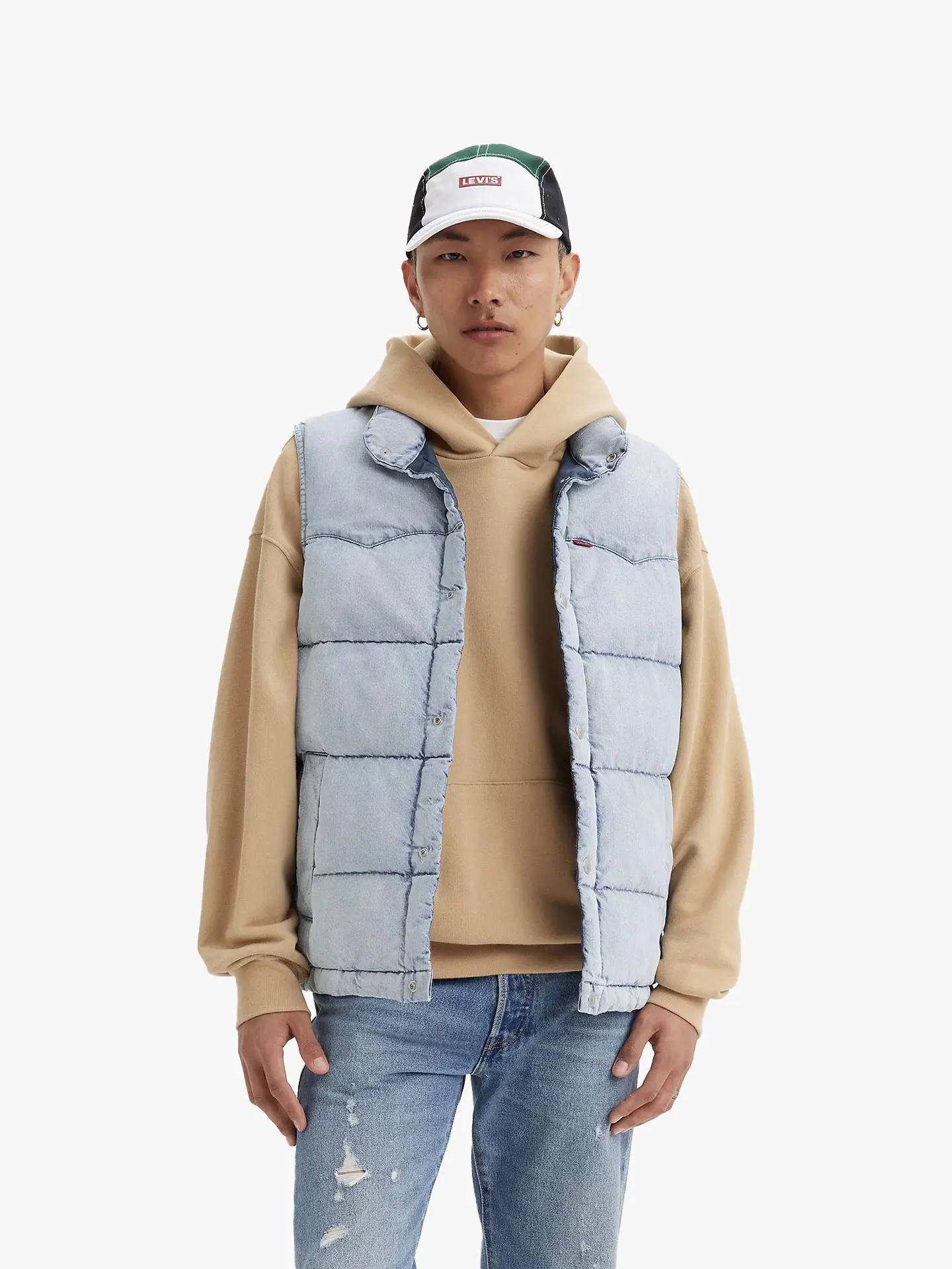Жилет Levi's WESTERN SUPER PUFFER VST BLUES