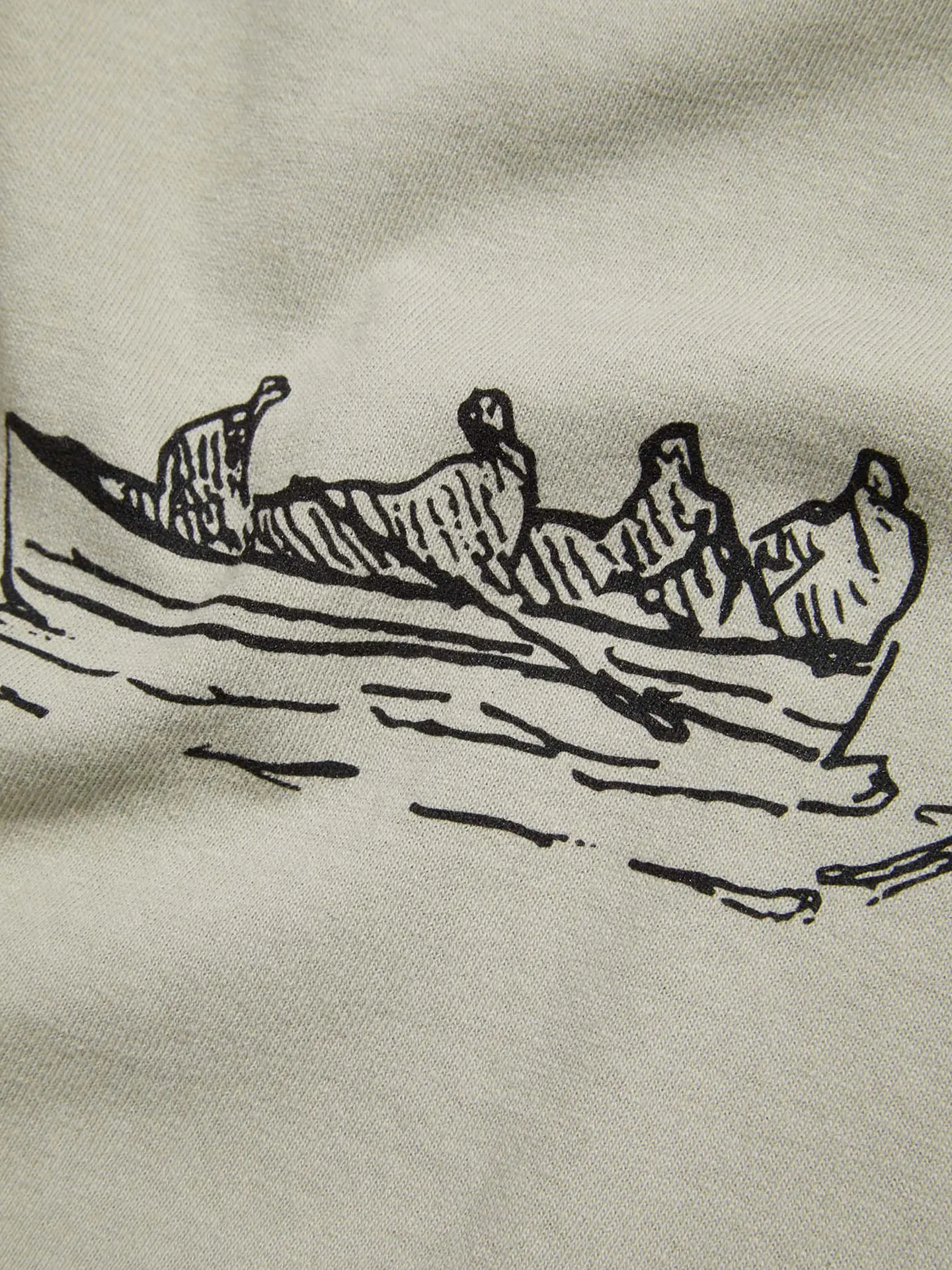 CANOE TEE GREEN Футболка зелёный