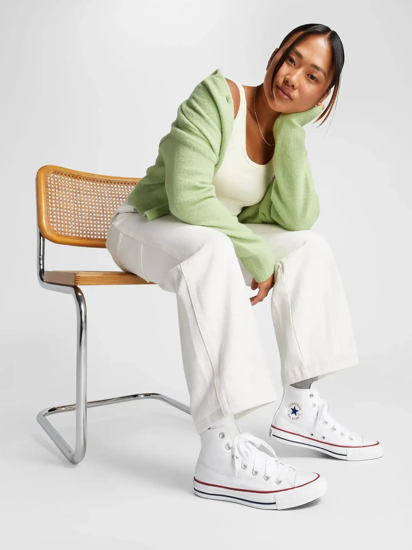 Кеды Converse ALL STAR HIGH Optical White