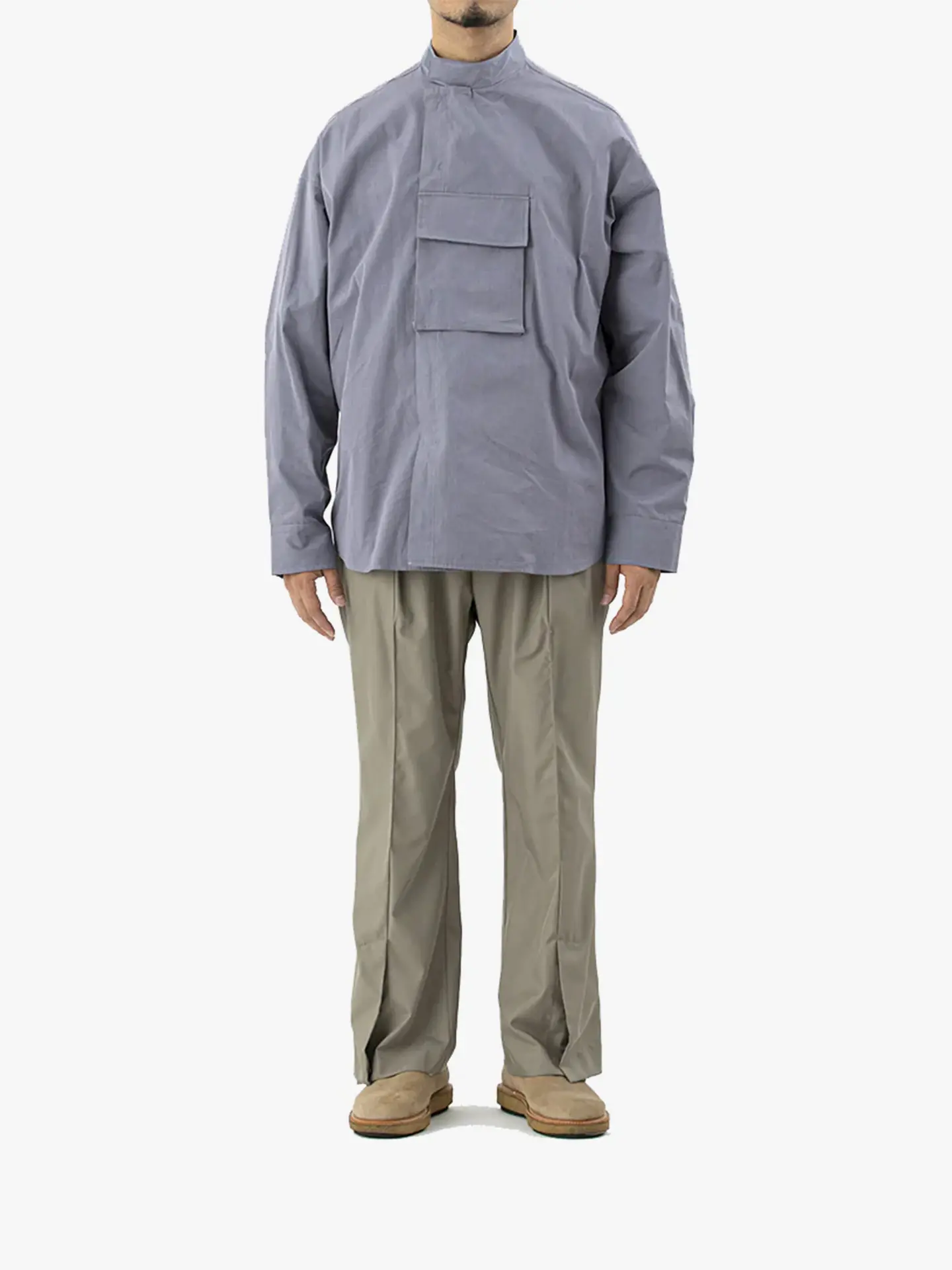 Брюки Meanswhile Blur Slit Trouser BRN