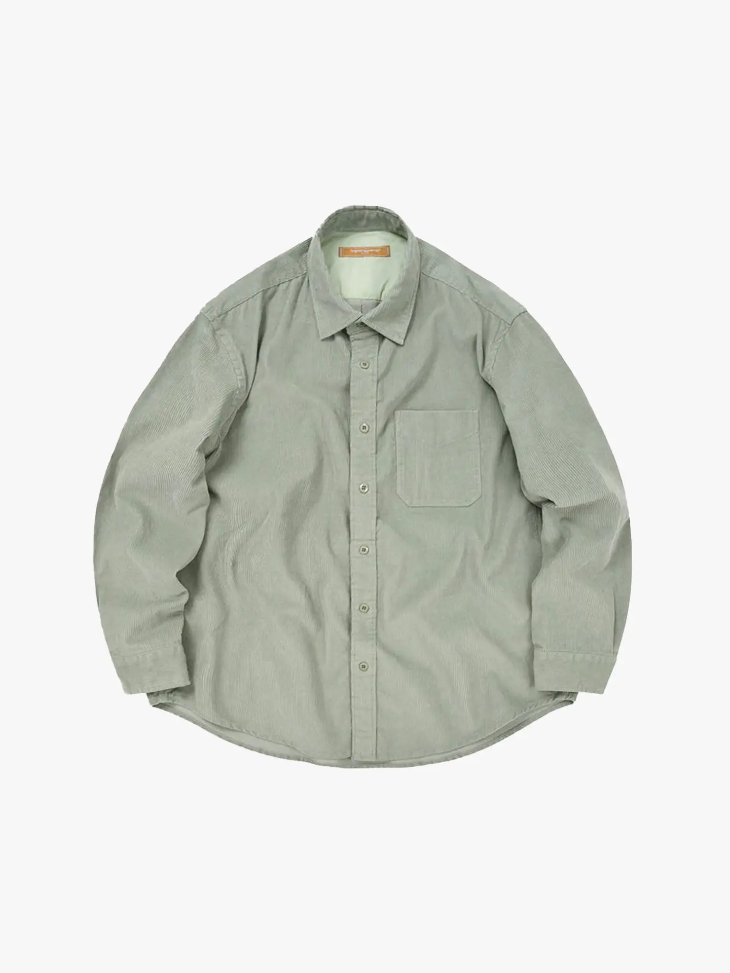 Рубашка FrizmWORKS OG CORDUROY SHIRT зеленая